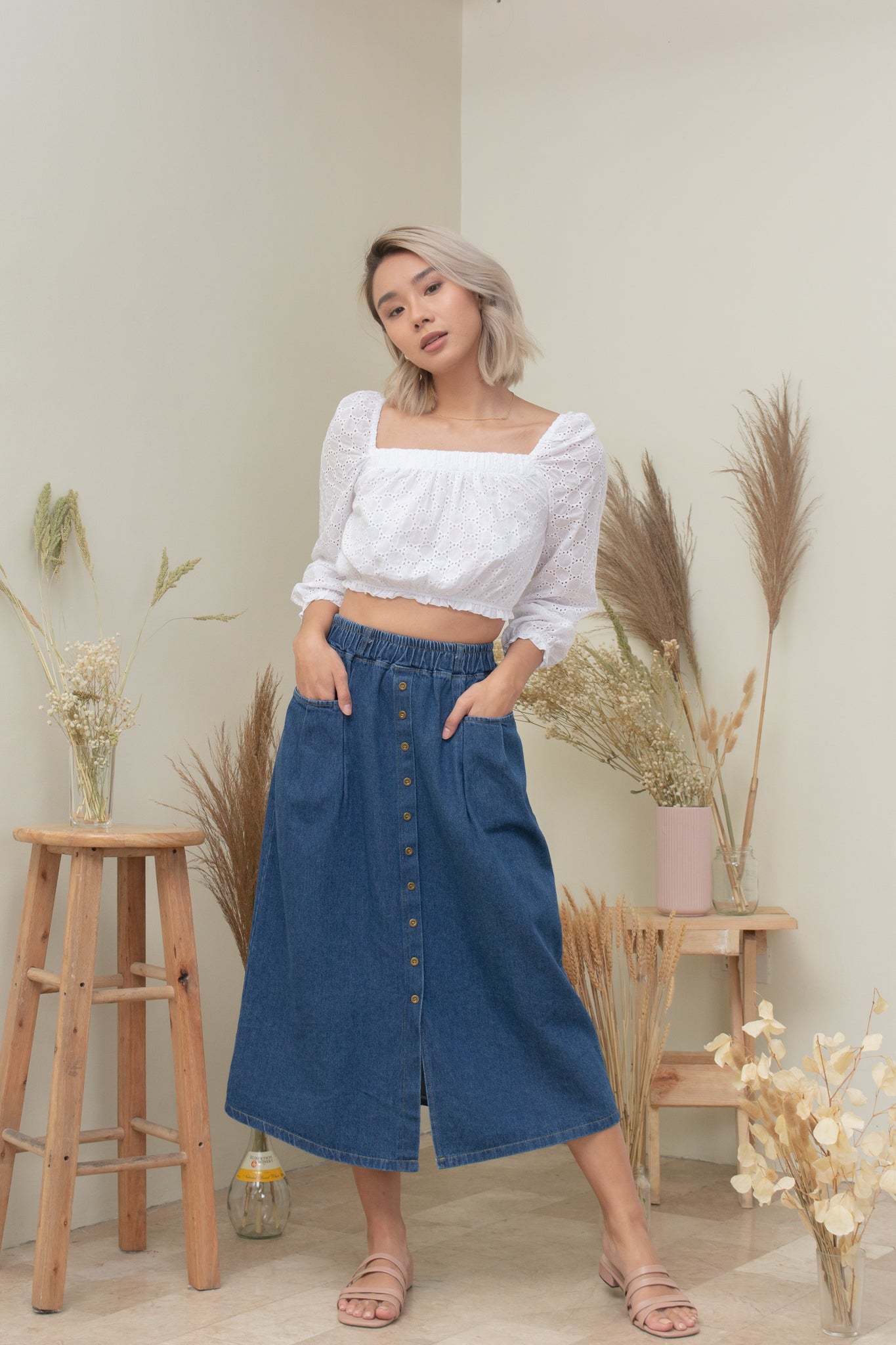 COLEEN TOP IN WHITE
