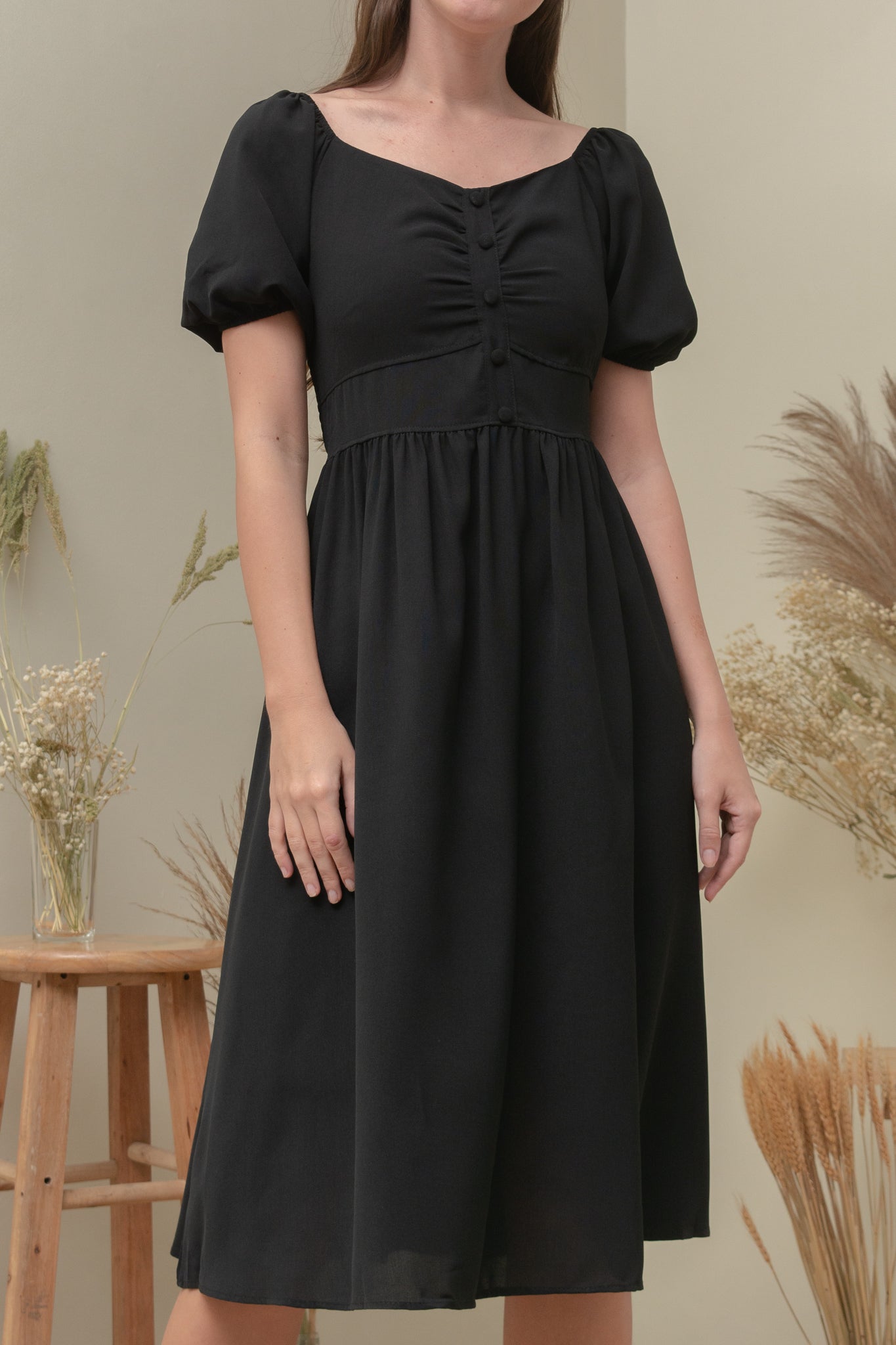 HAILEY DRESS IN BLACK