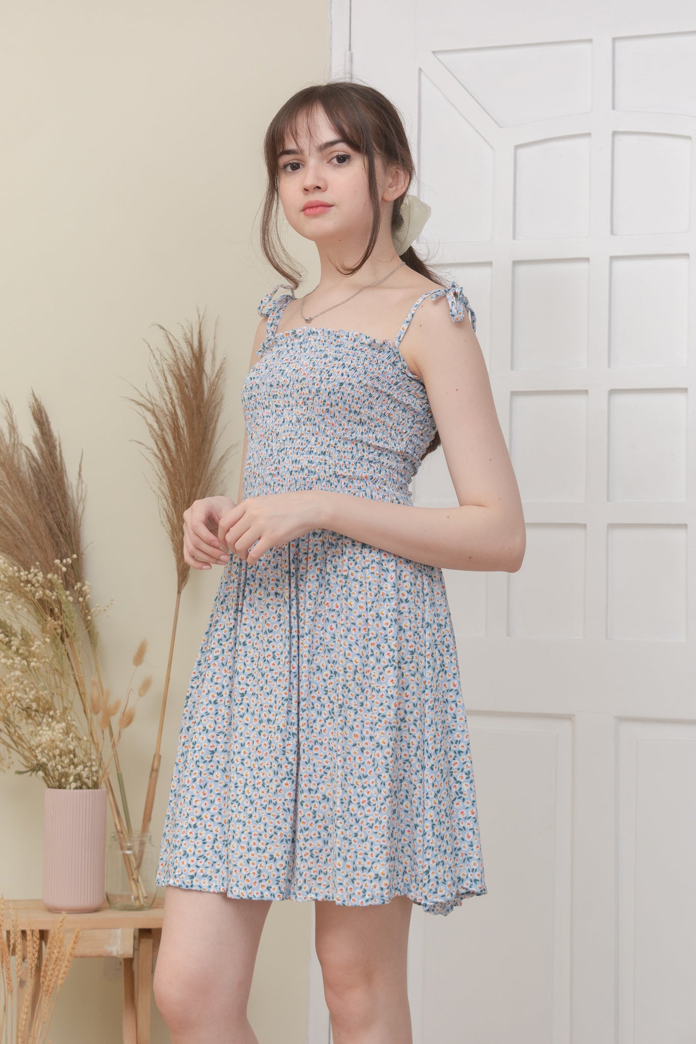 GISELLE DRESS IN LIGHT BLUE