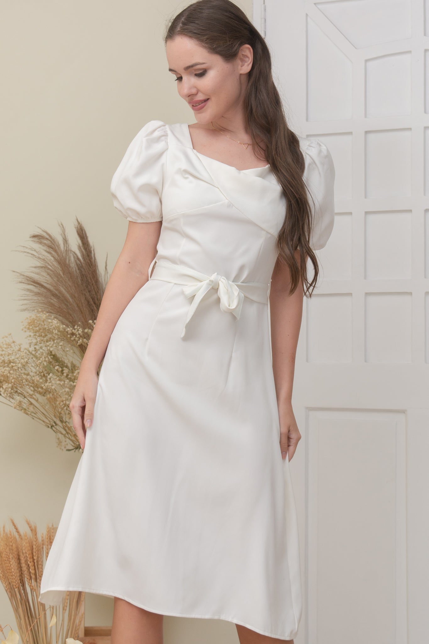 BLAKE DRESS IN WHITE