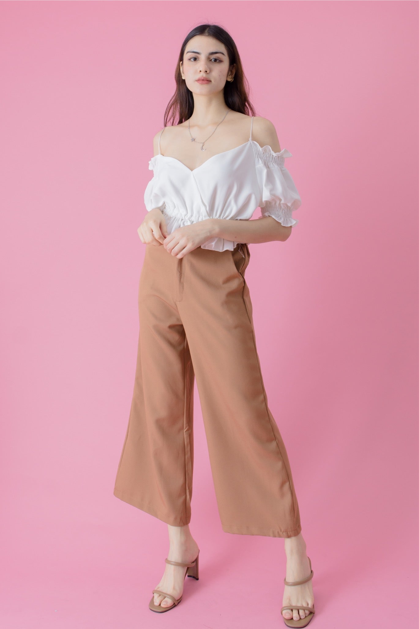 SUNNY PANTS IN TAWNY BROWN