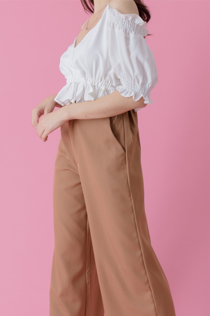 SUNNY PANTS IN TAWNY BROWN