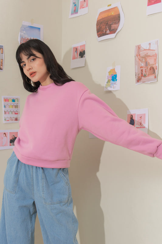 LARRY ALMOST CROPPED SWEATER