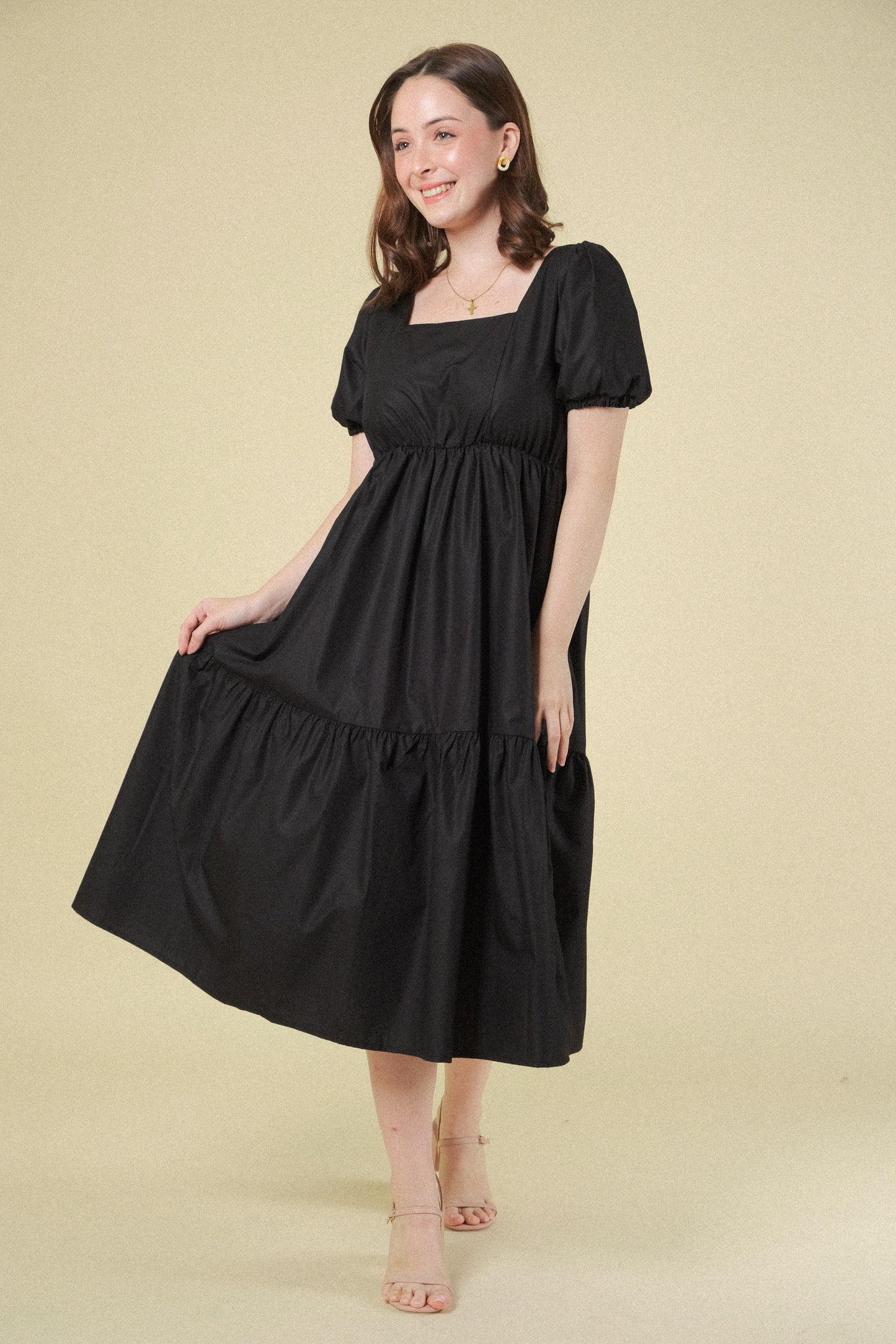 LUCILLE DRESS IN BLACK