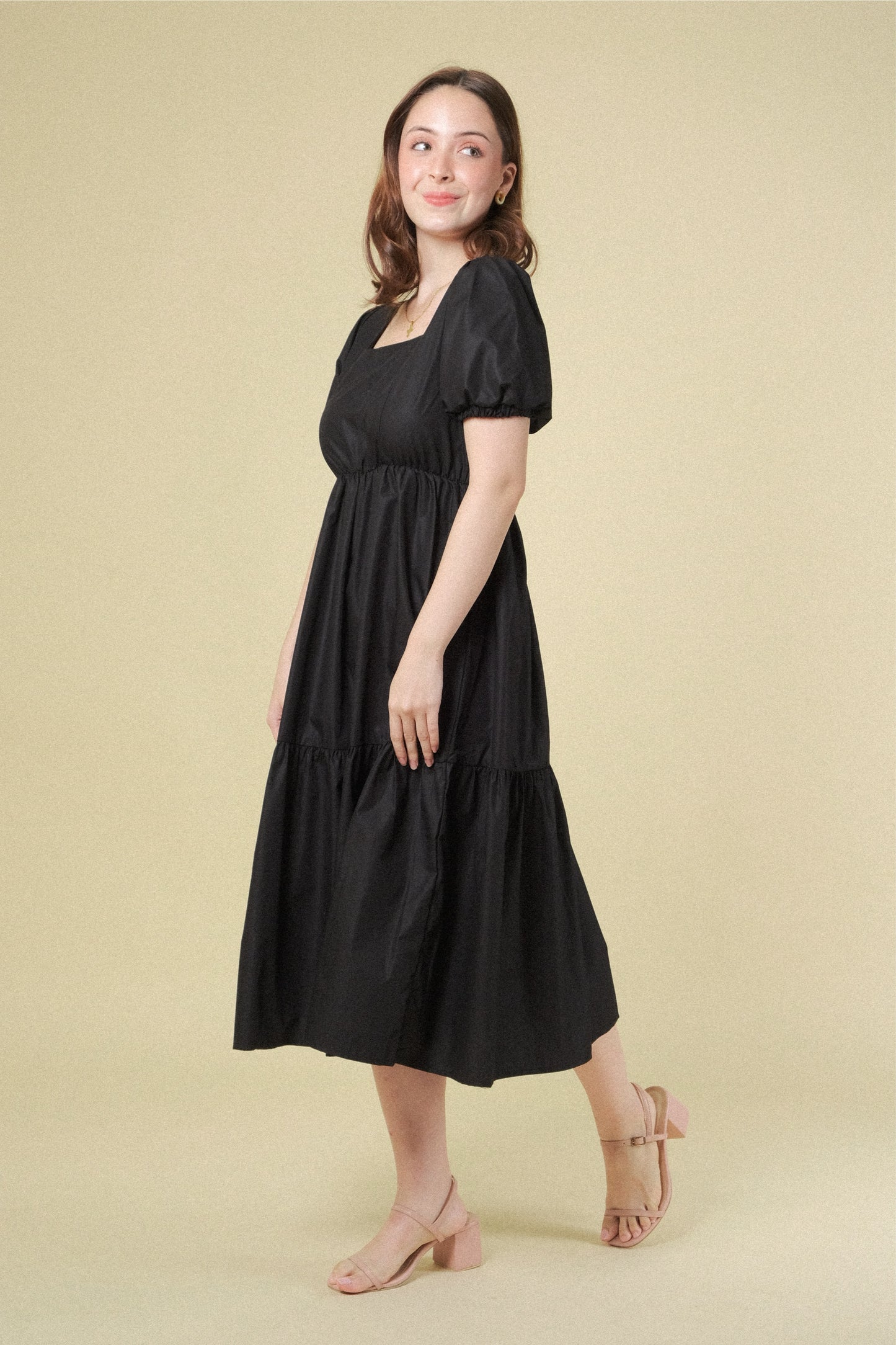 LUCILLE DRESS IN BLACK