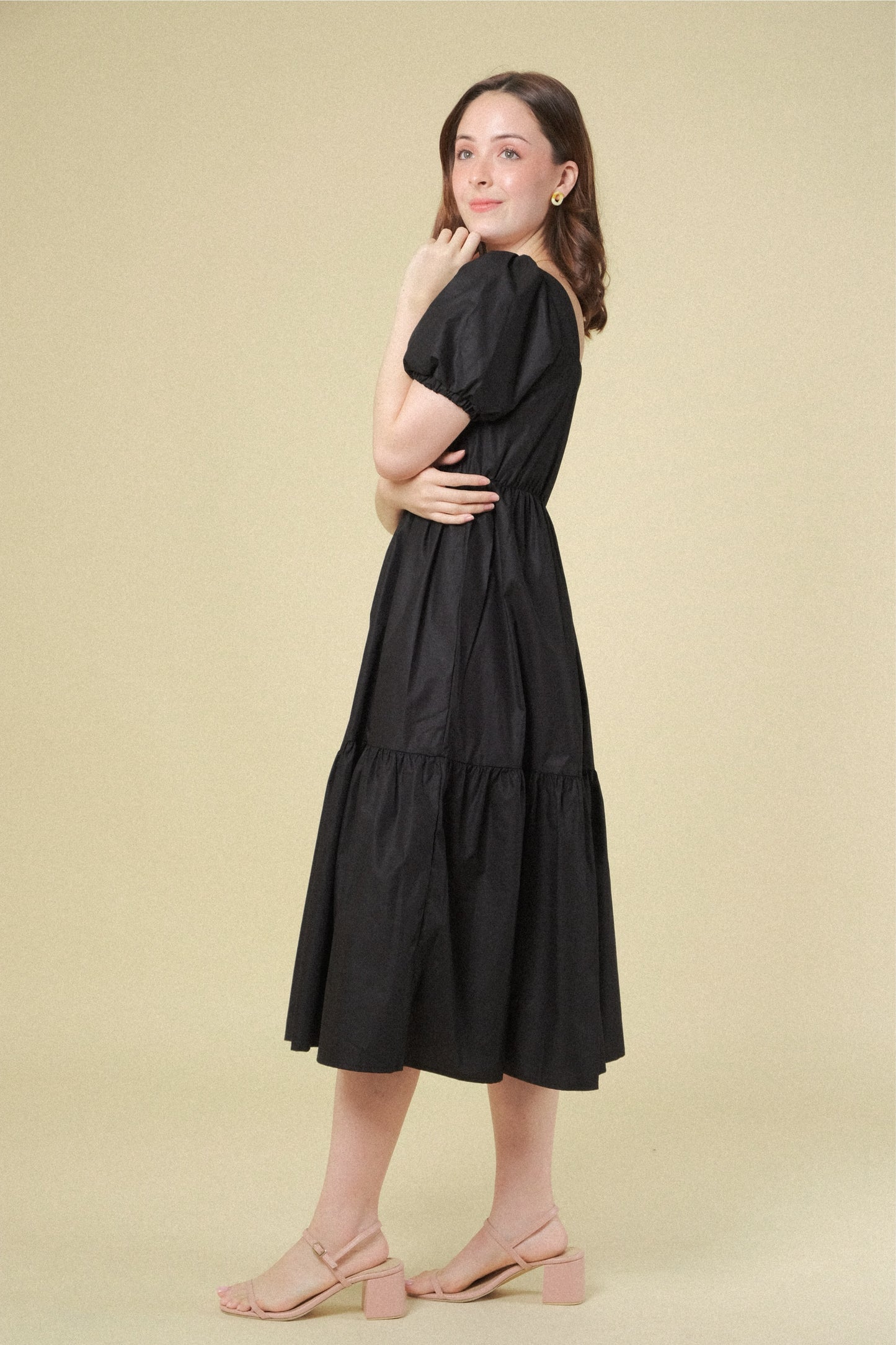 LUCILLE DRESS IN BLACK