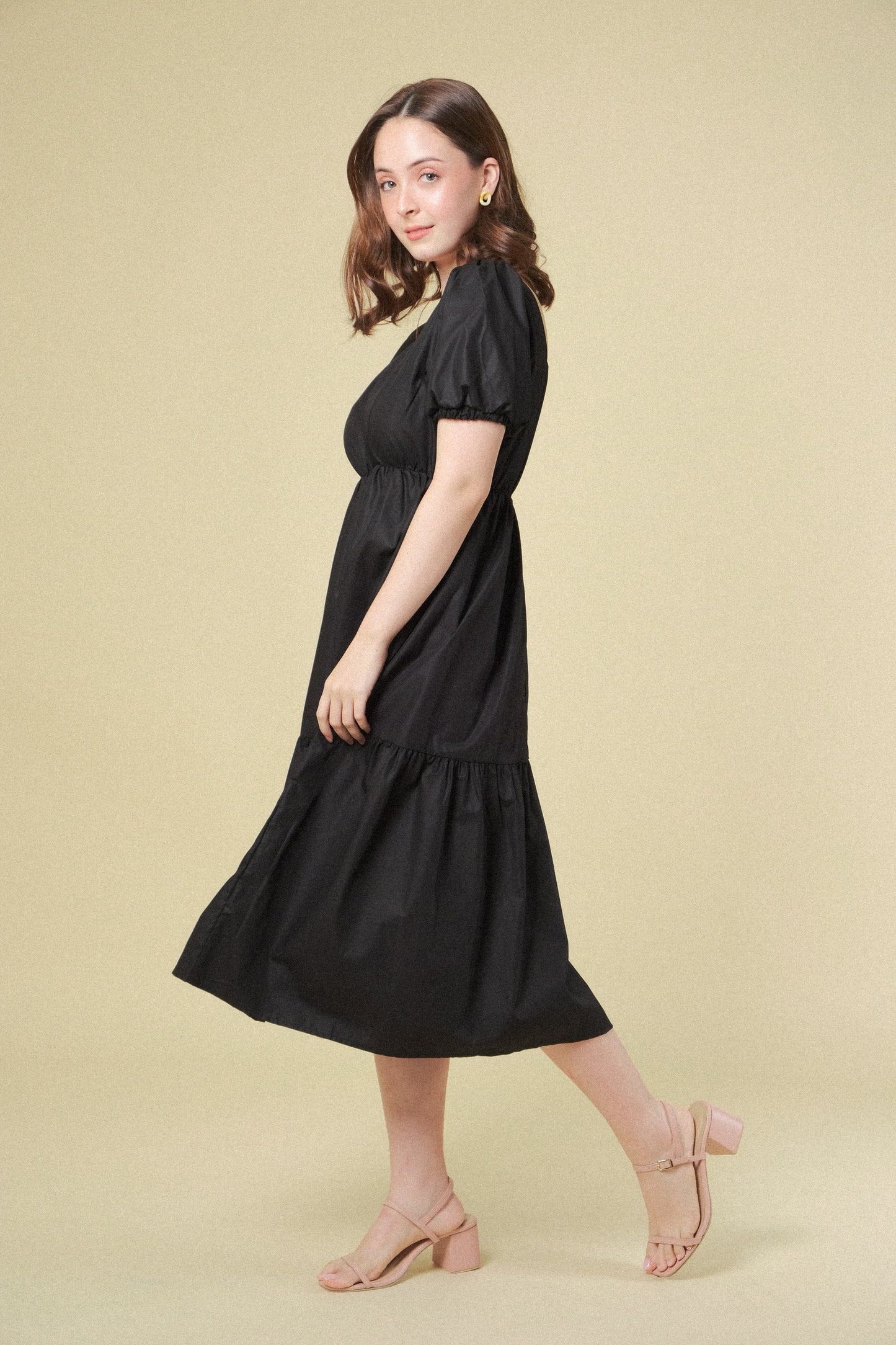 LUCILLE DRESS IN BLACK