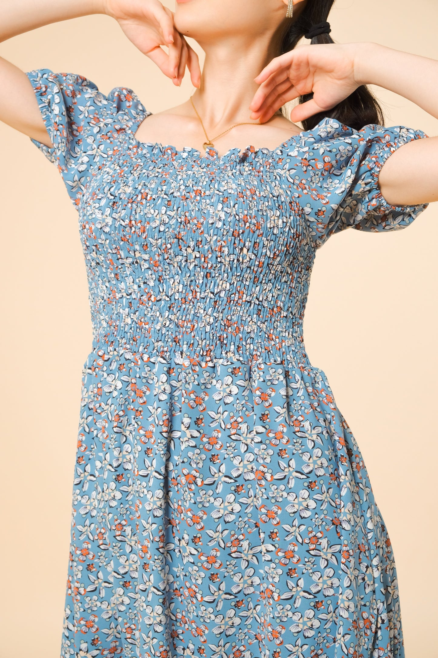 MATILDA DRESS IN BLUE