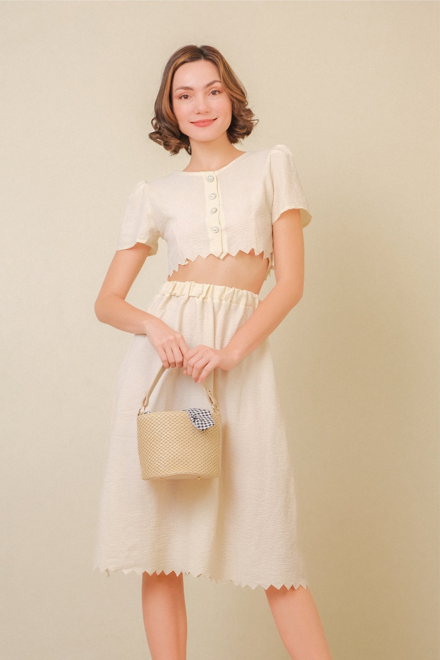 SEE YOU BUCKET SHOULDER BAG
