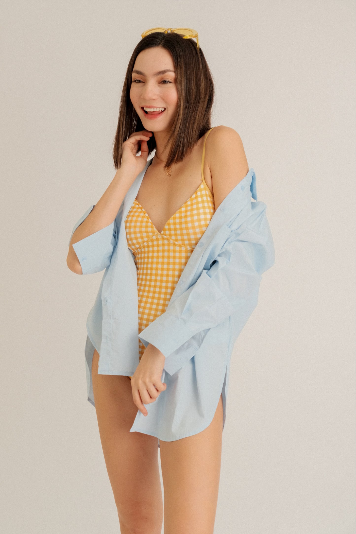 WILLOW TOP IN LIGHT BLUE
