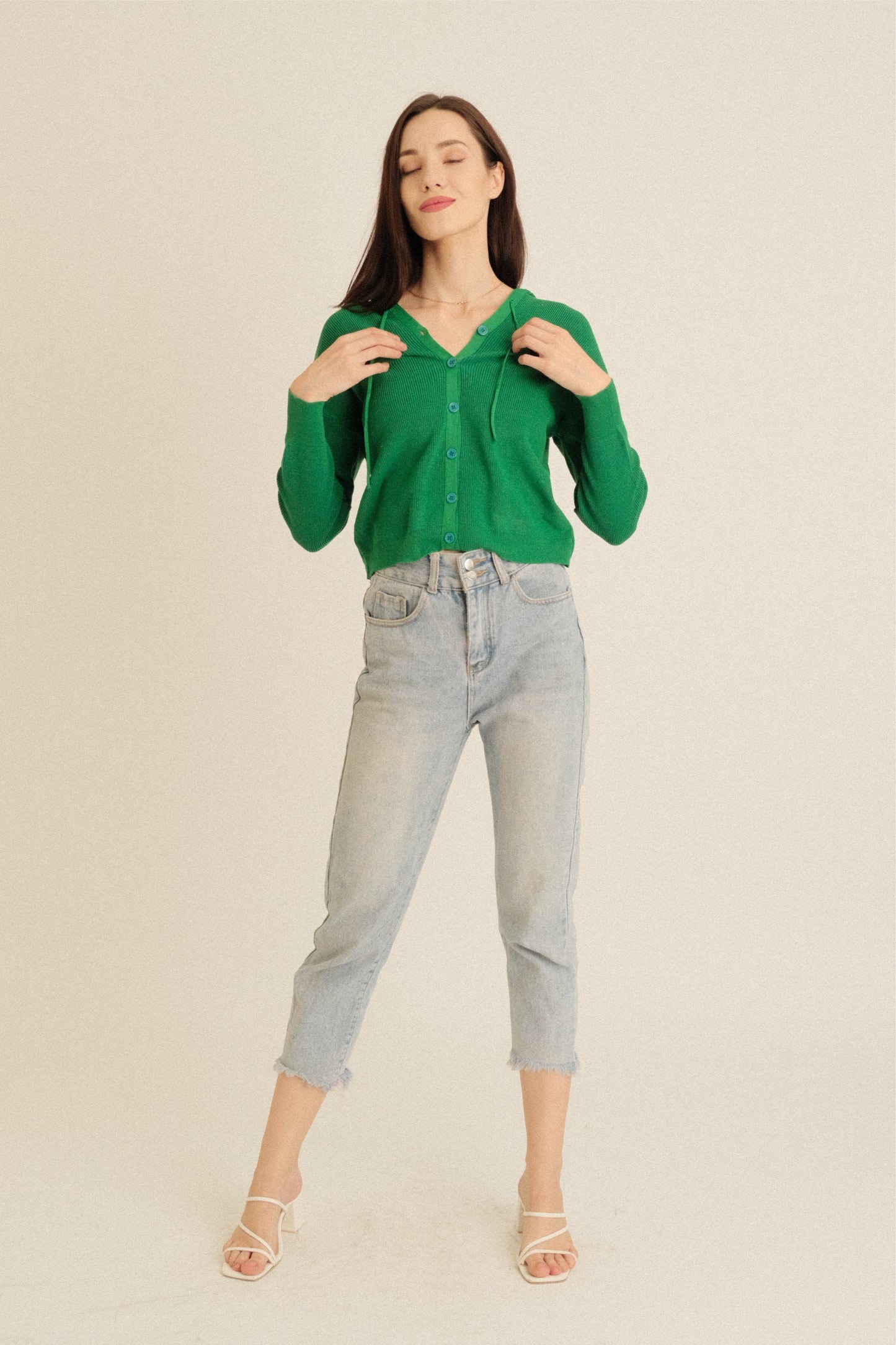 HANS SWEATER IN GREEN