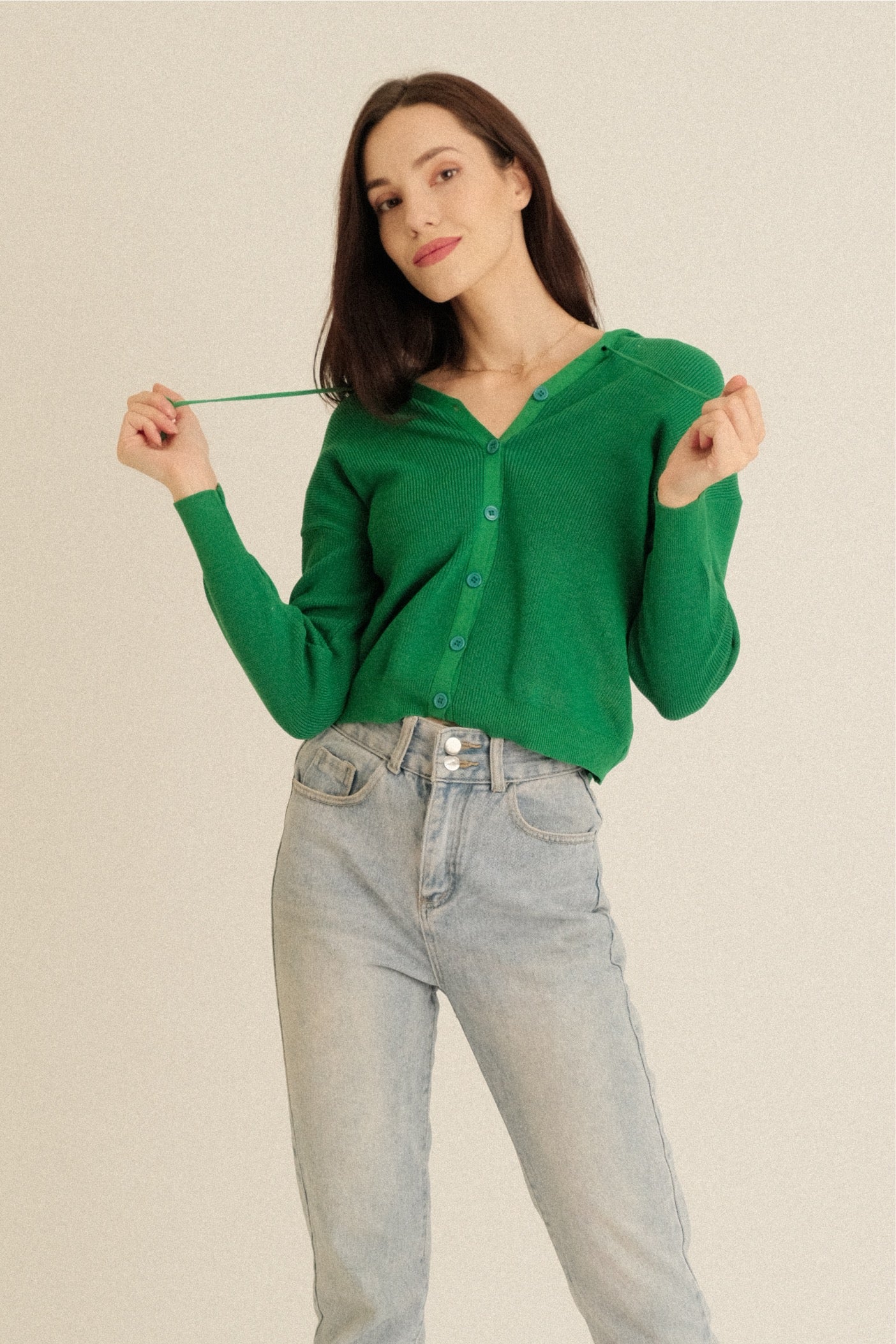 HANS SWEATER IN GREEN