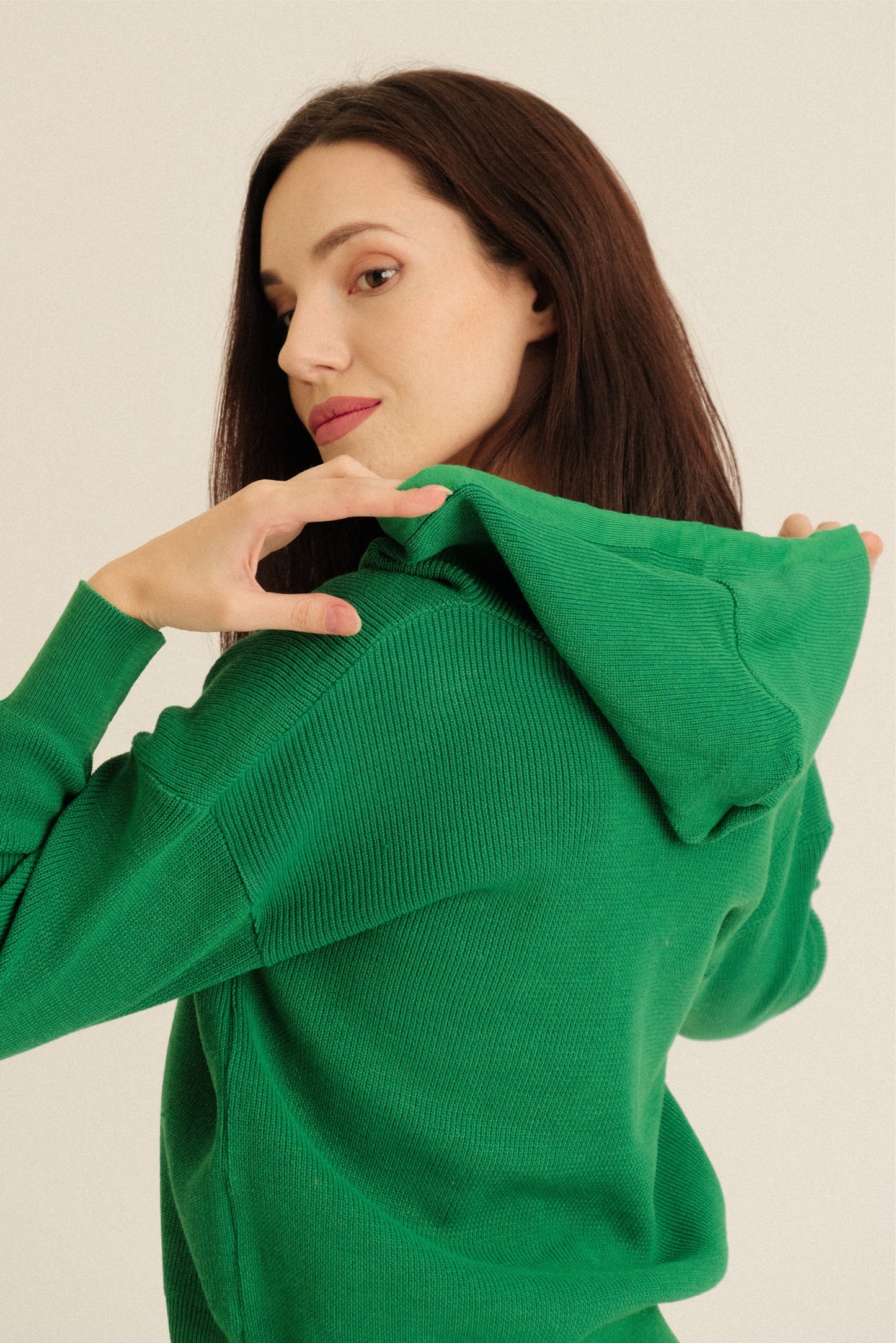 HANS SWEATER IN GREEN