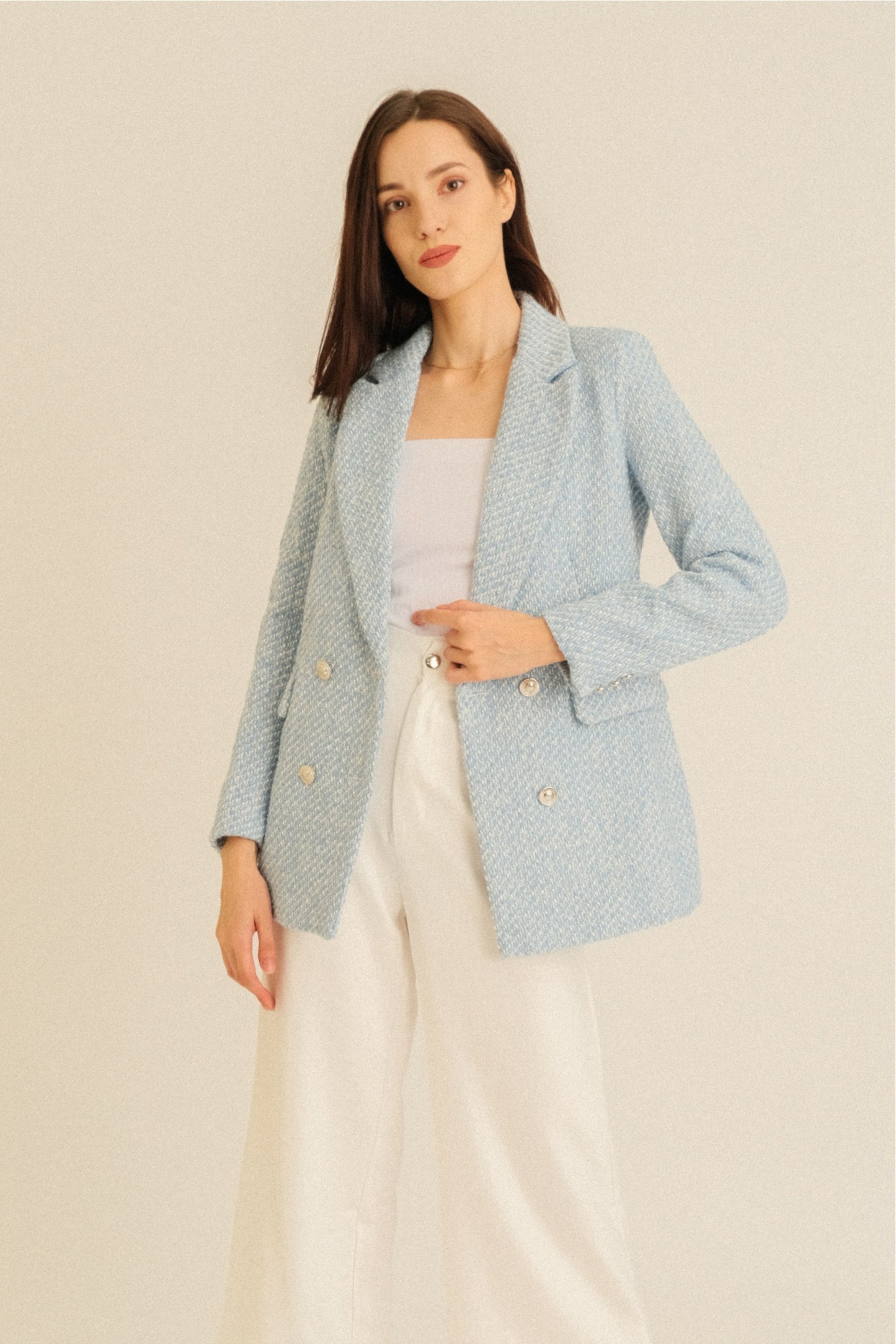 MELODY BLAZER IN BLUE