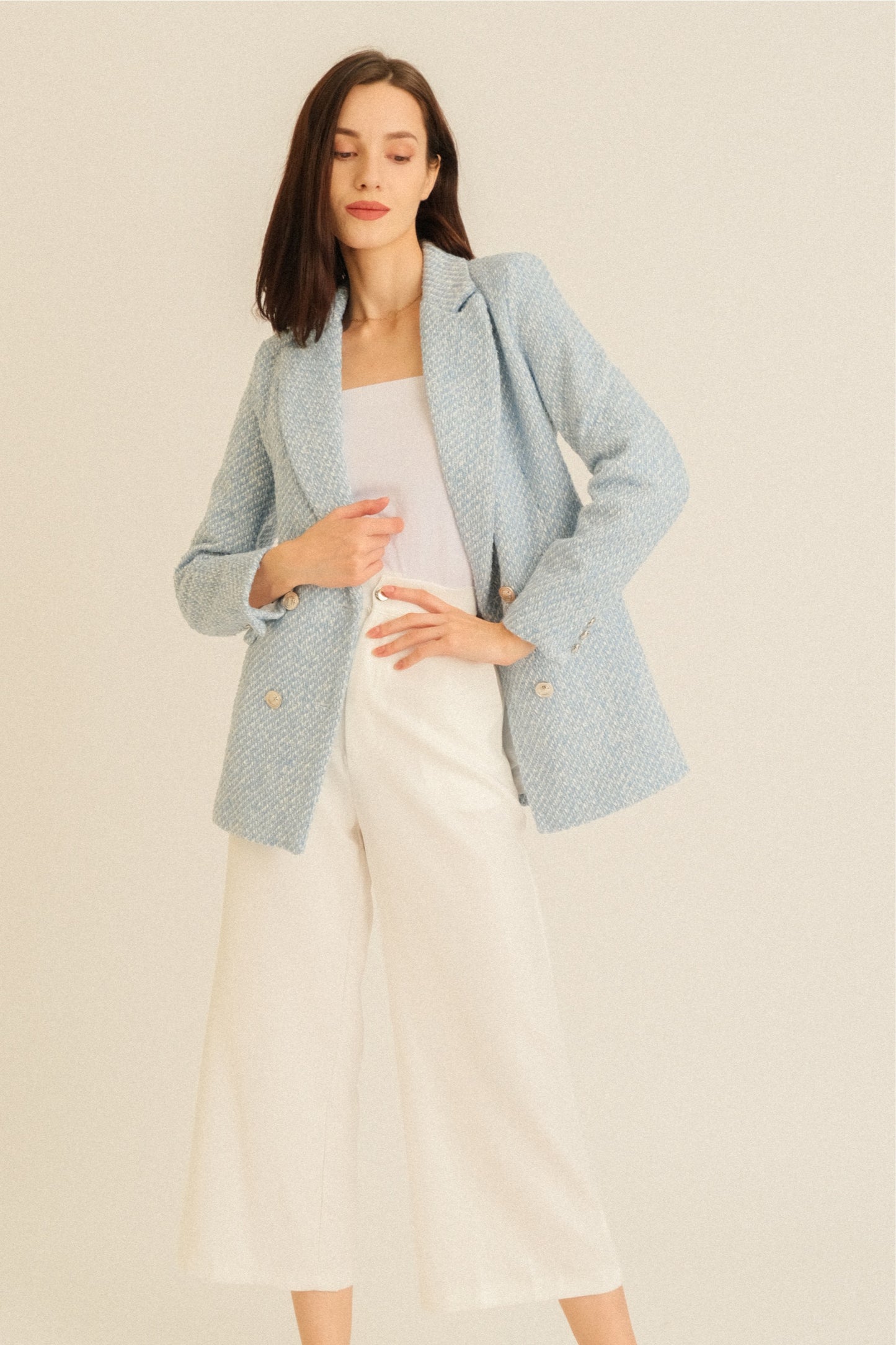 MELODY BLAZER IN BLUE