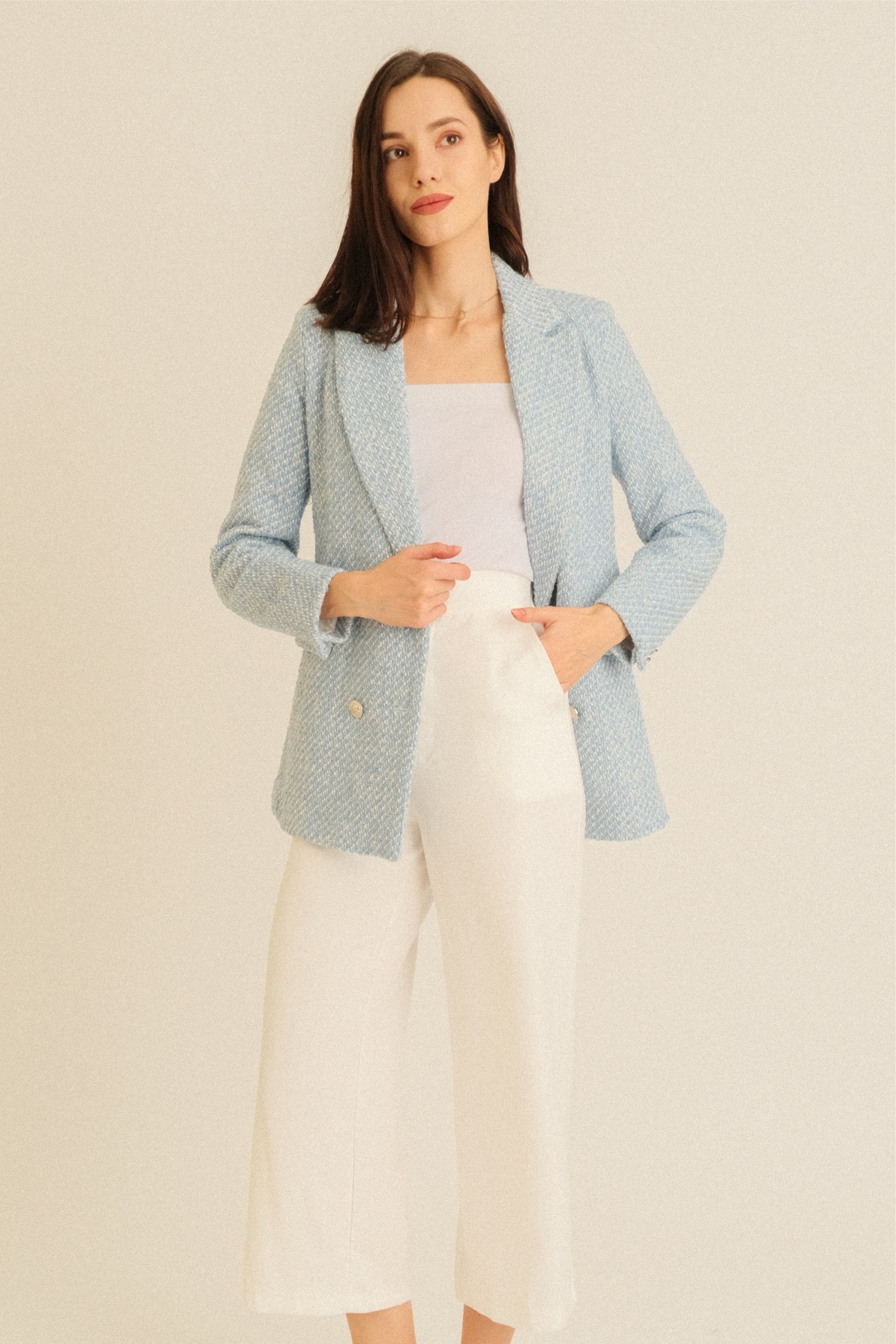MELODY BLAZER IN BLUE