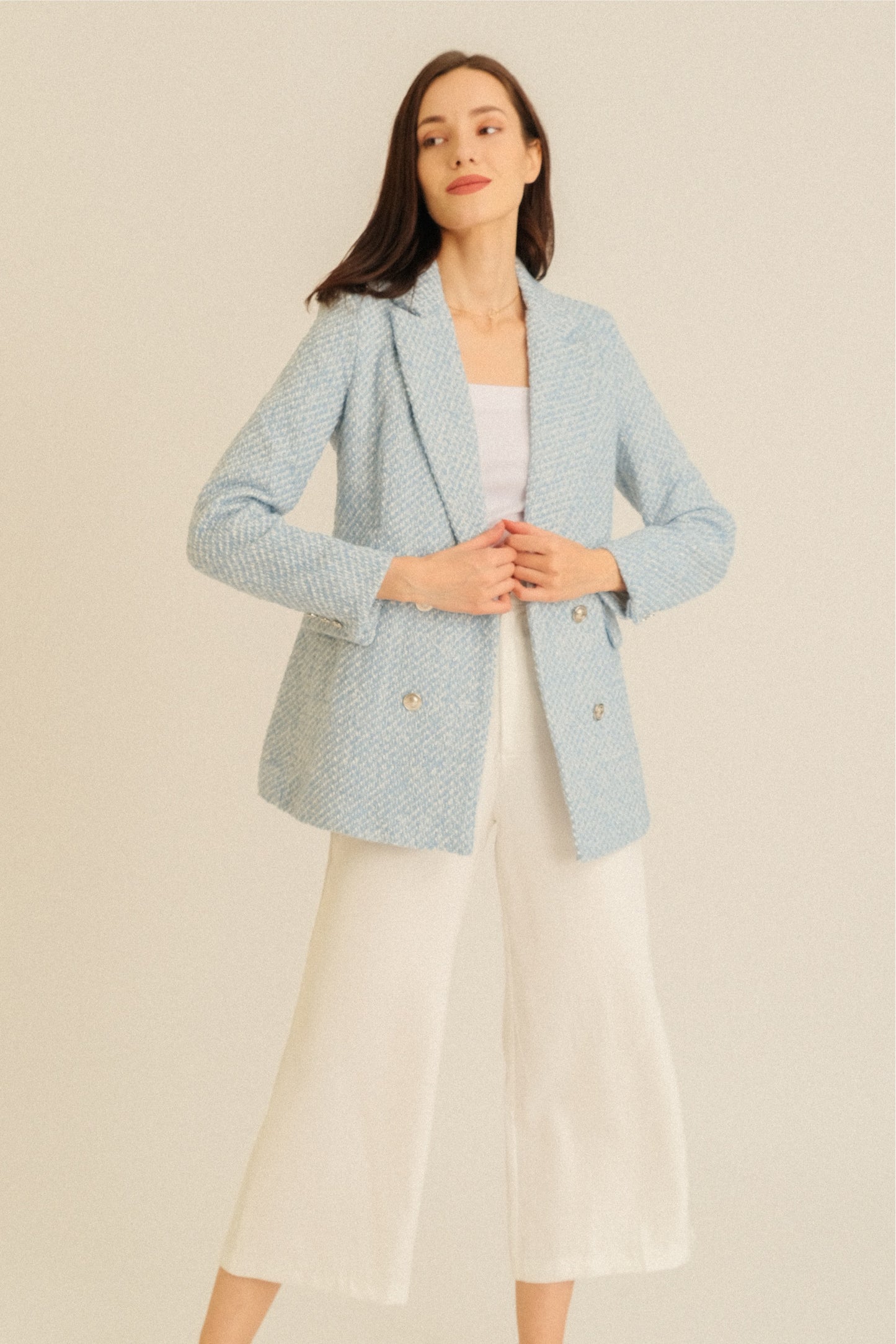 MELODY BLAZER IN BLUE