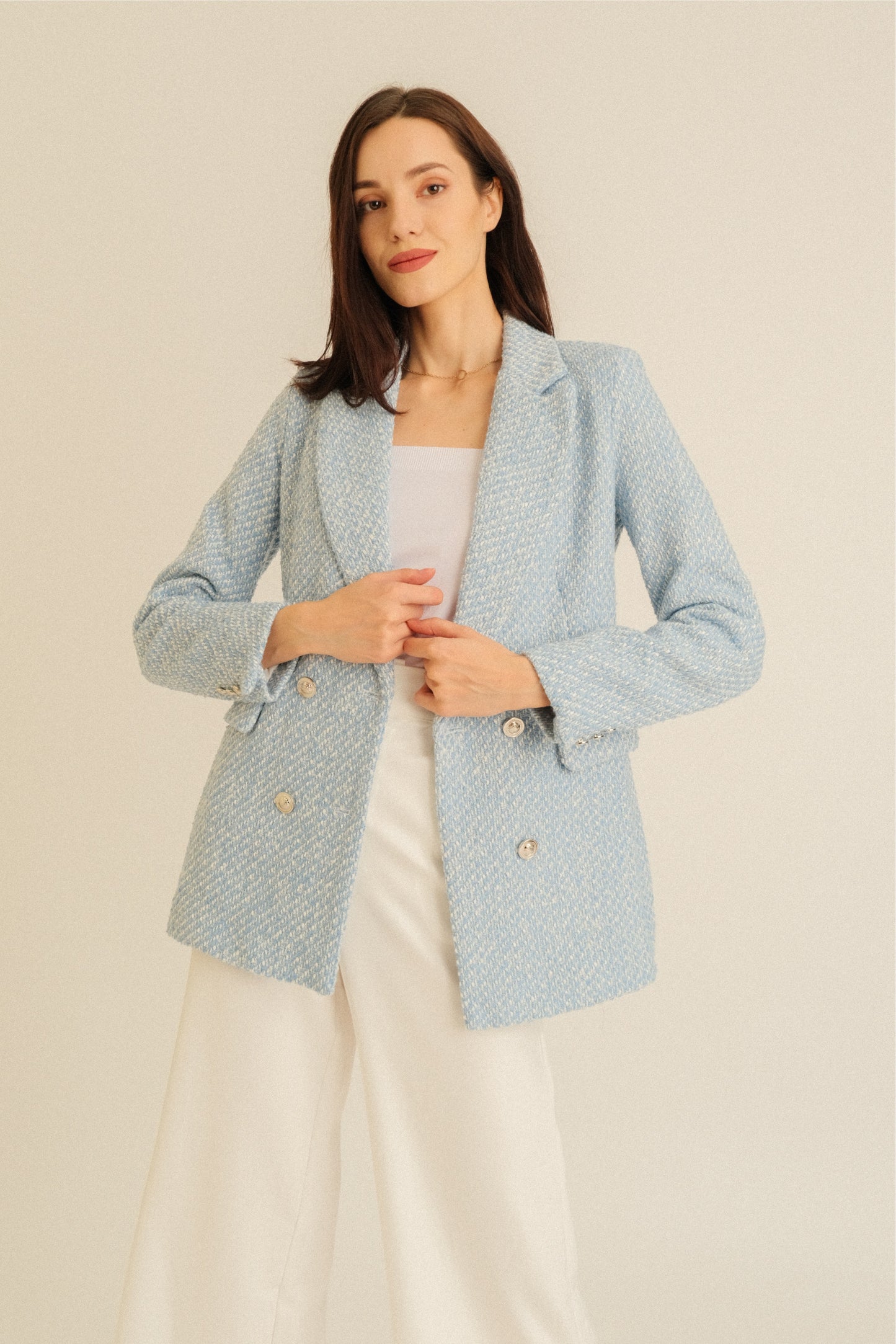MELODY BLAZER IN BLUE