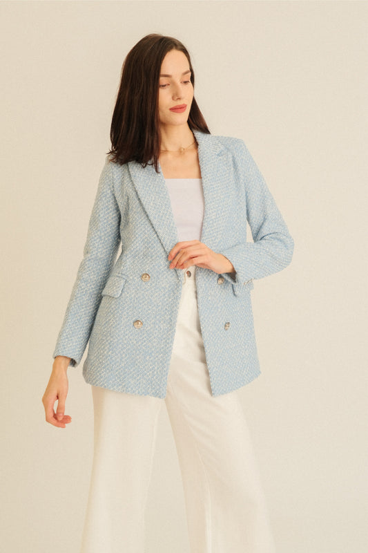 MELODY BLAZER IN BLUE