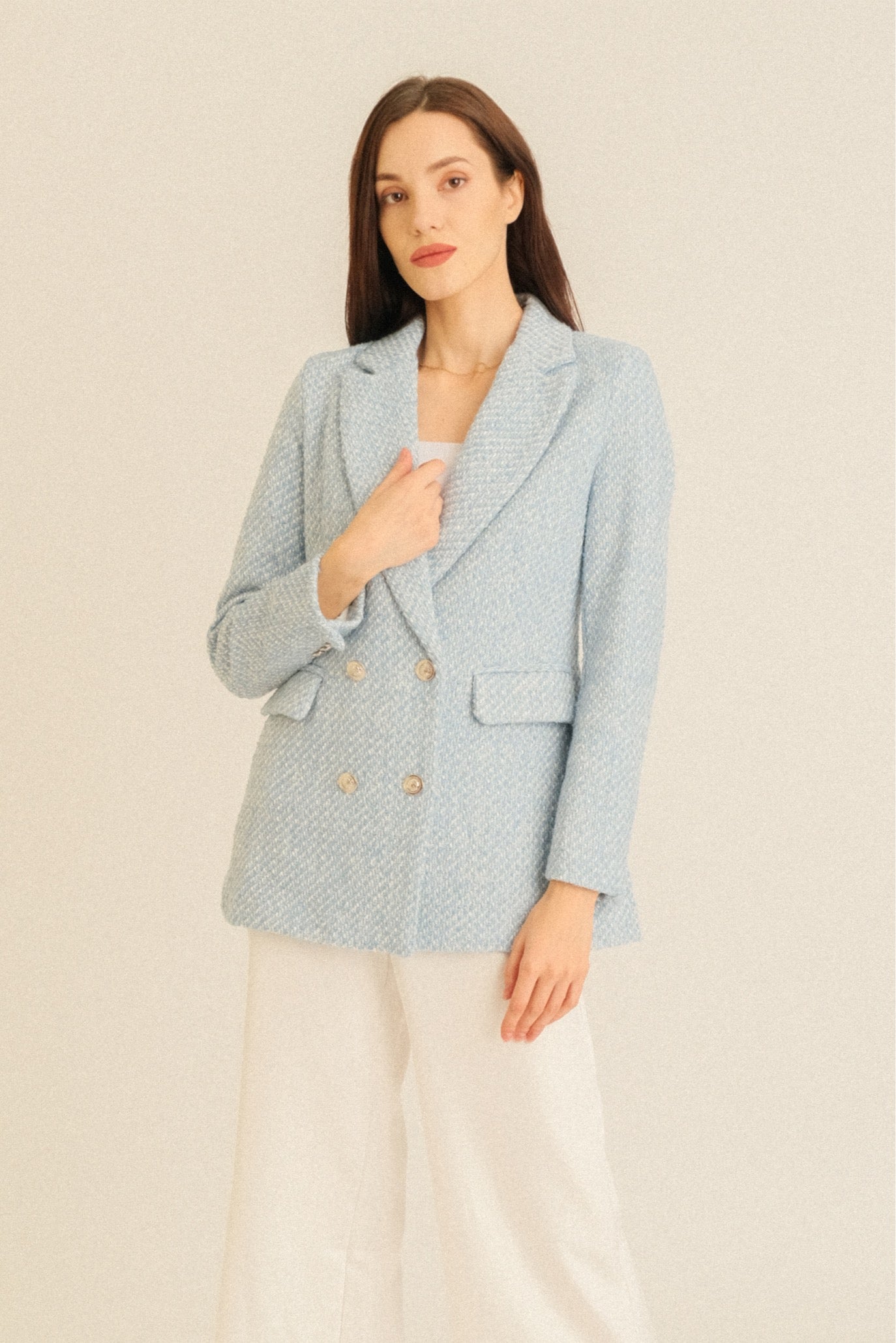 MELODY BLAZER IN BLUE