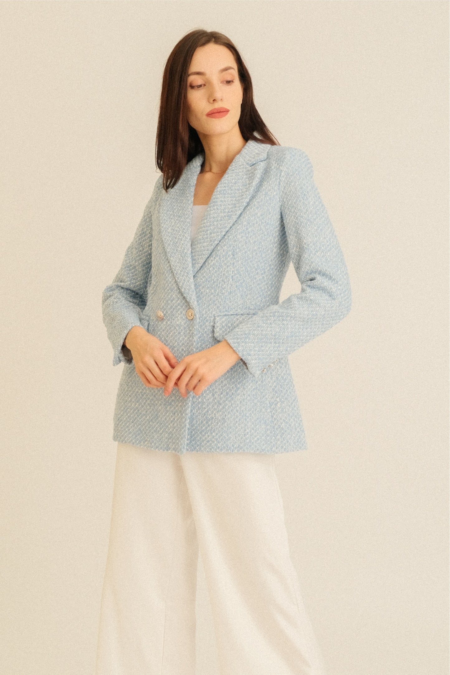 MELODY BLAZER IN BLUE