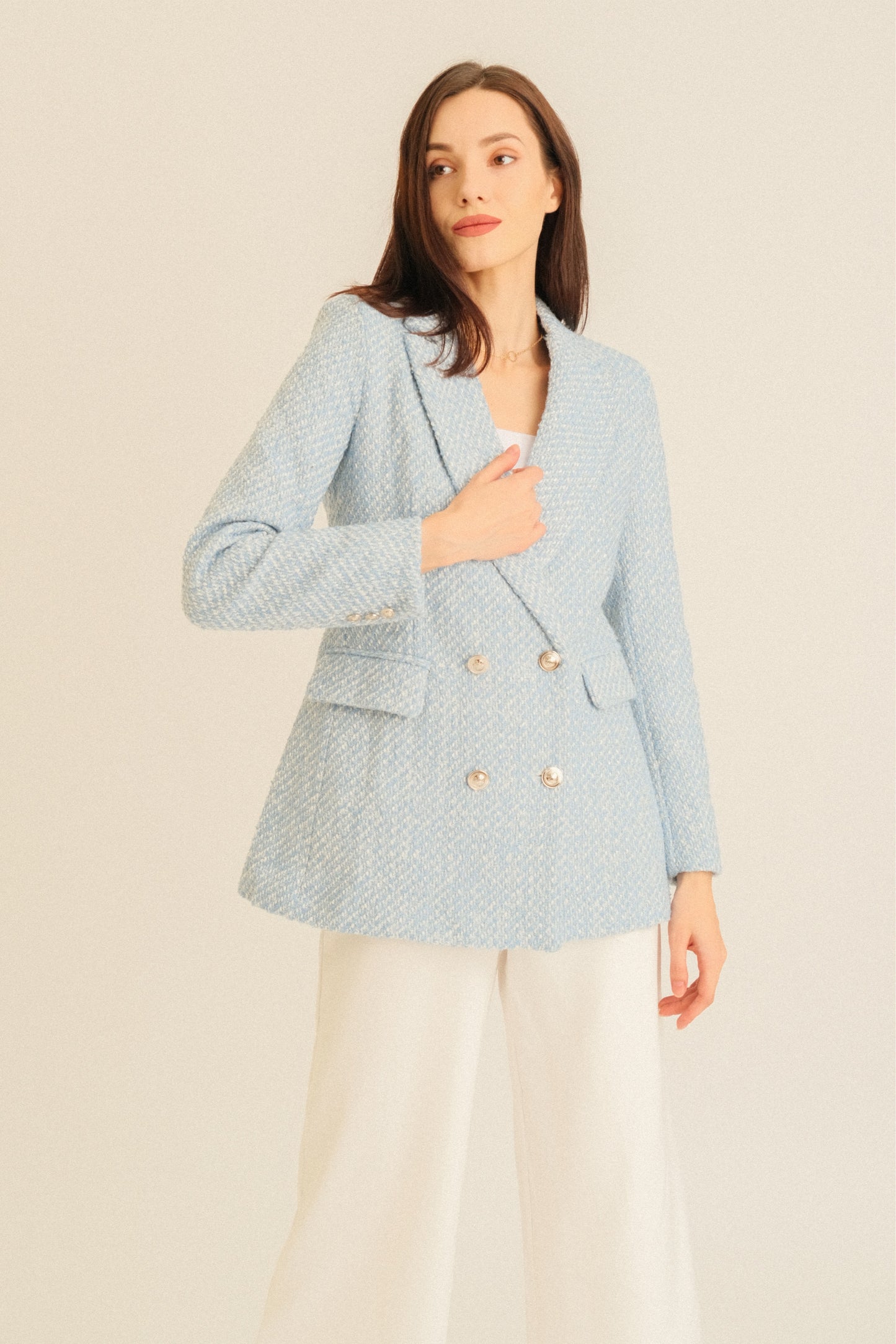 MELODY BLAZER IN BLUE