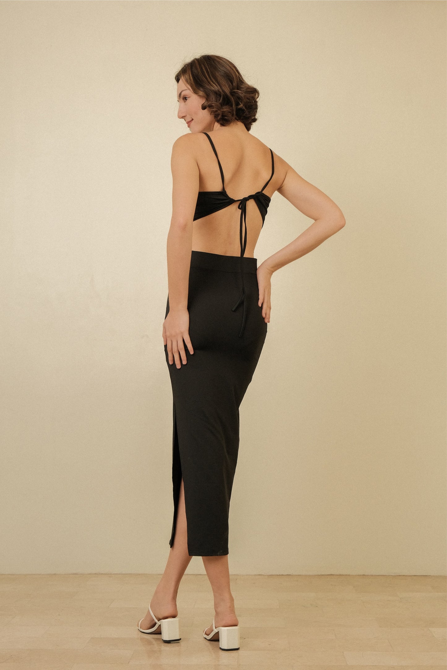 LULU DRESS IN BLACK