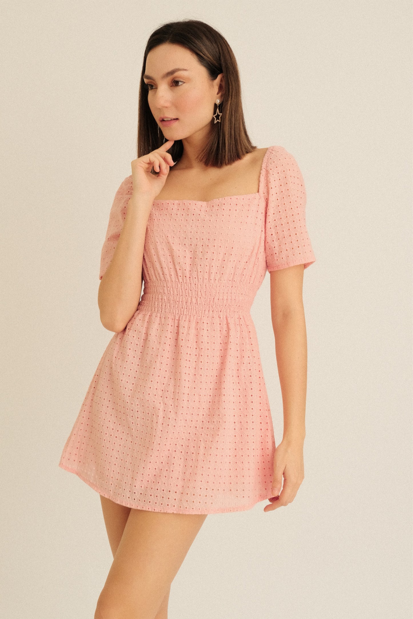 JUREEN DRESS IN PINK