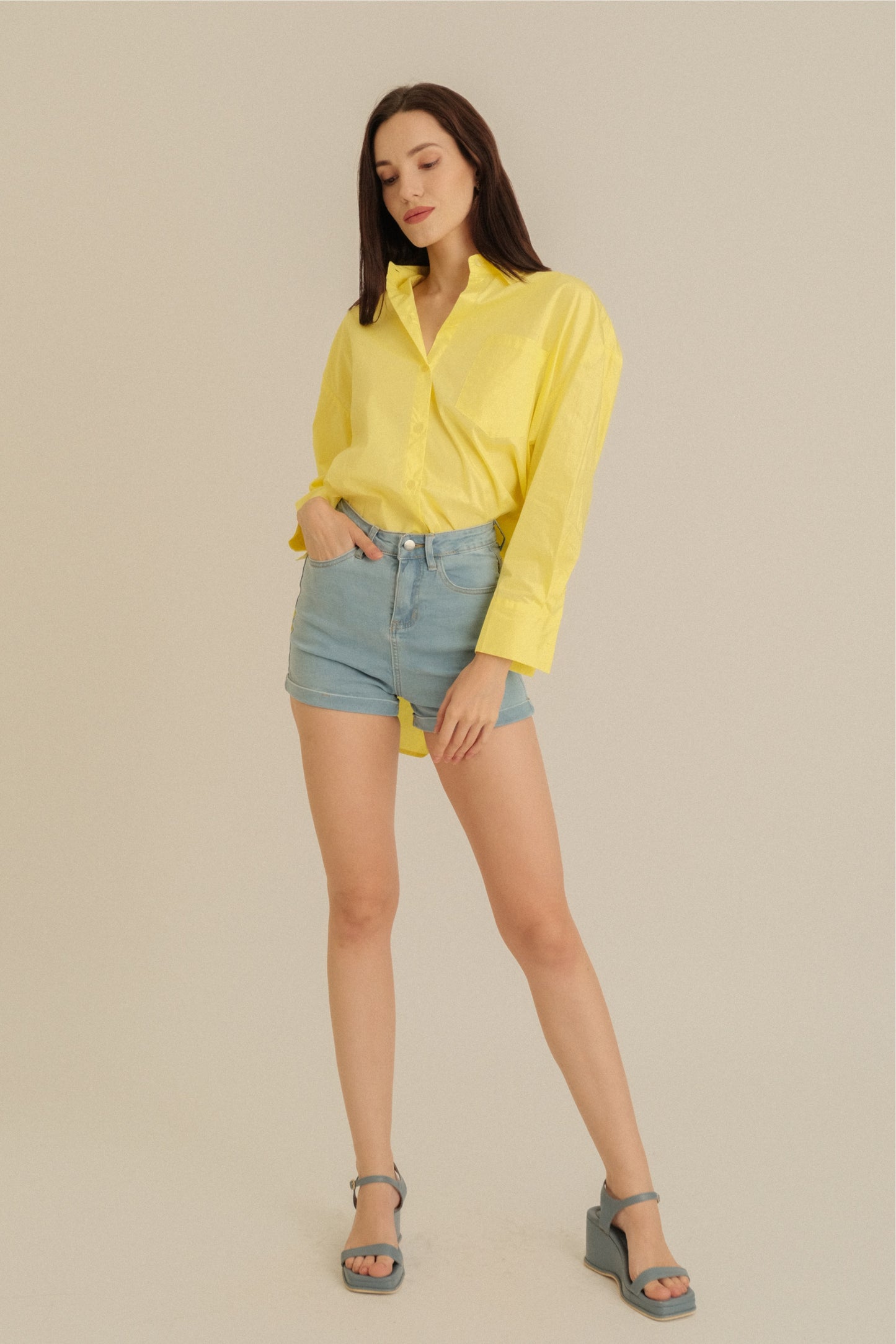 WILLOW TOP IN YELLOW