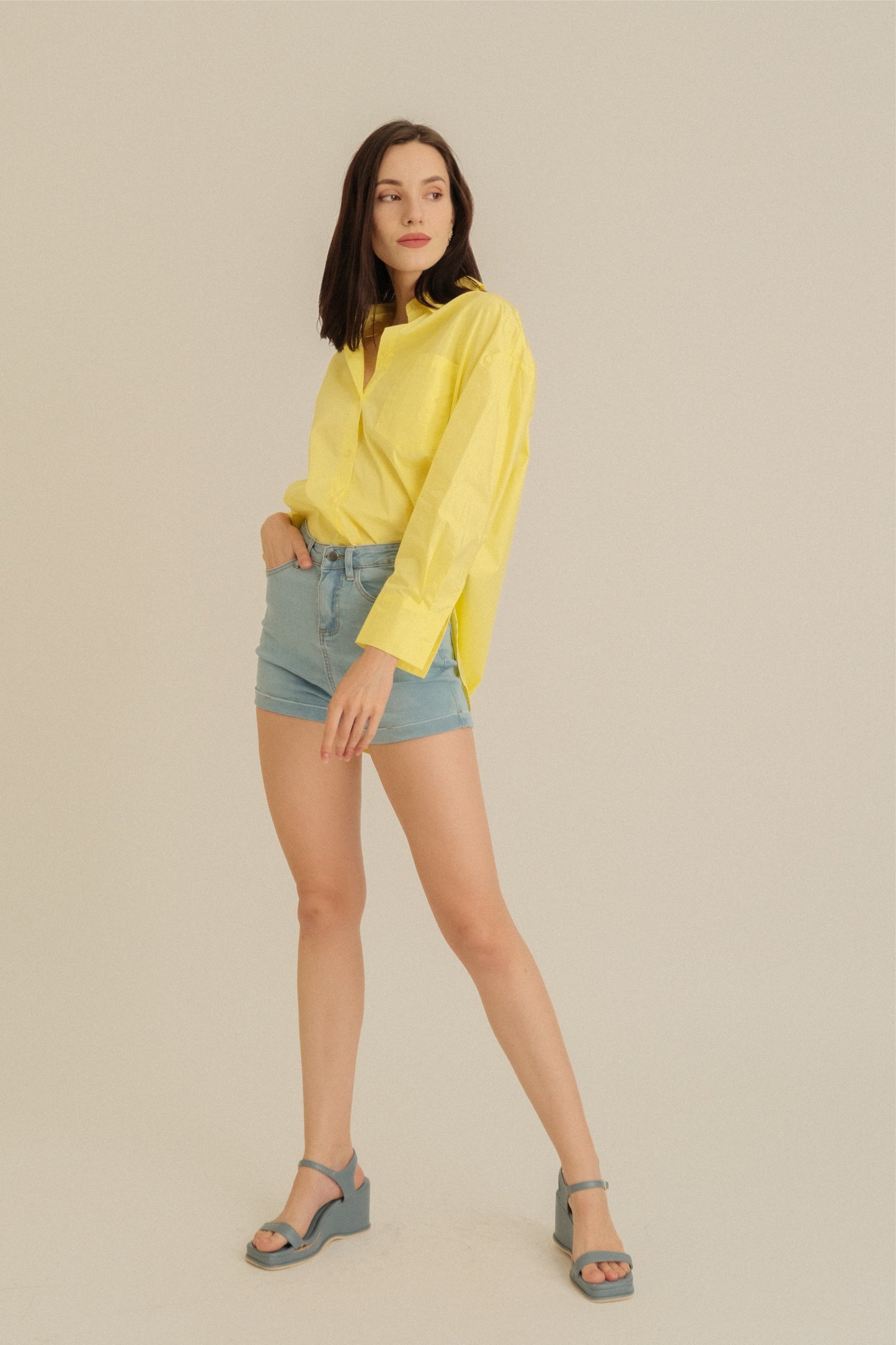 WILLOW TOP IN YELLOW