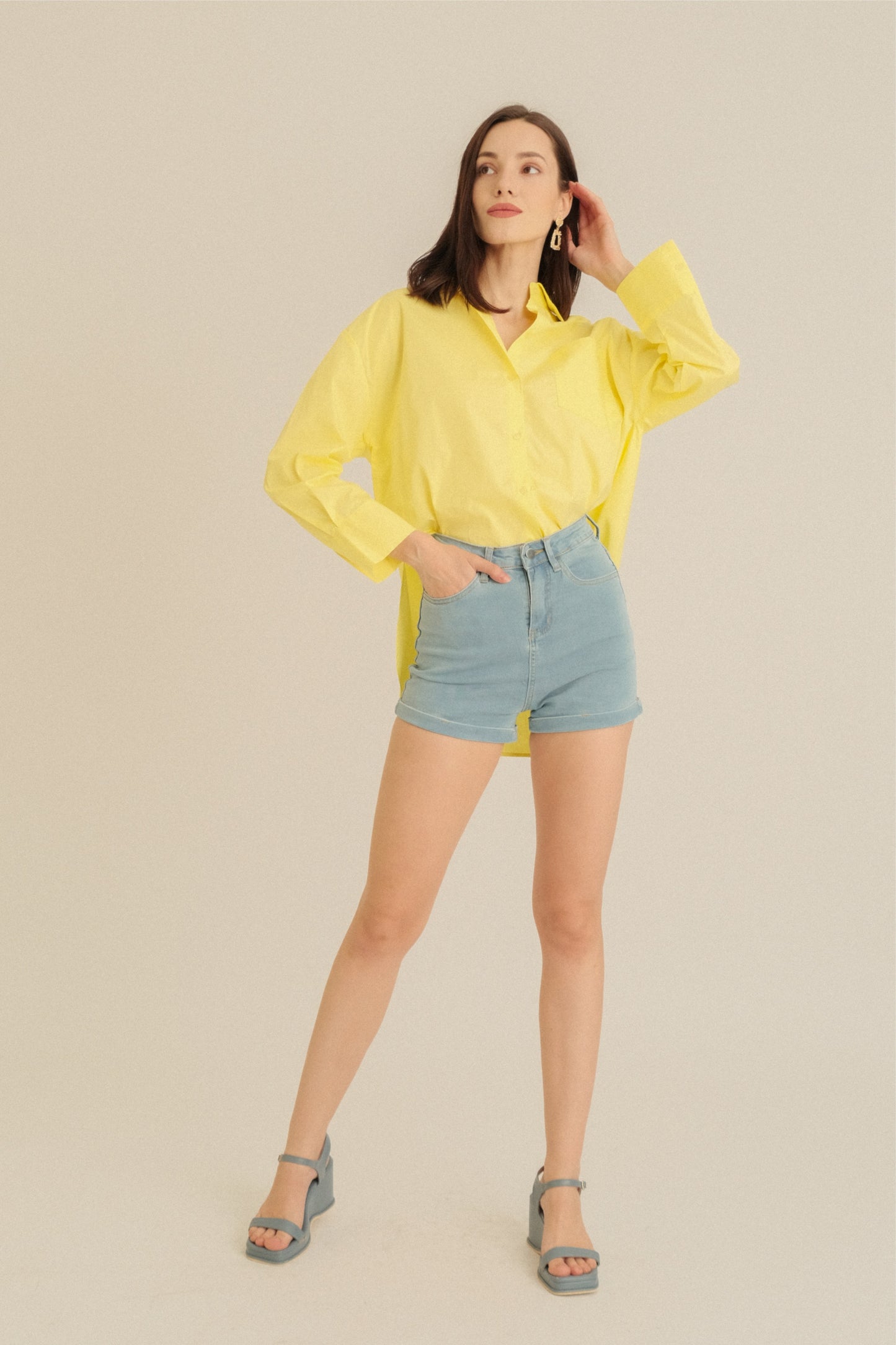 WILLOW TOP IN YELLOW