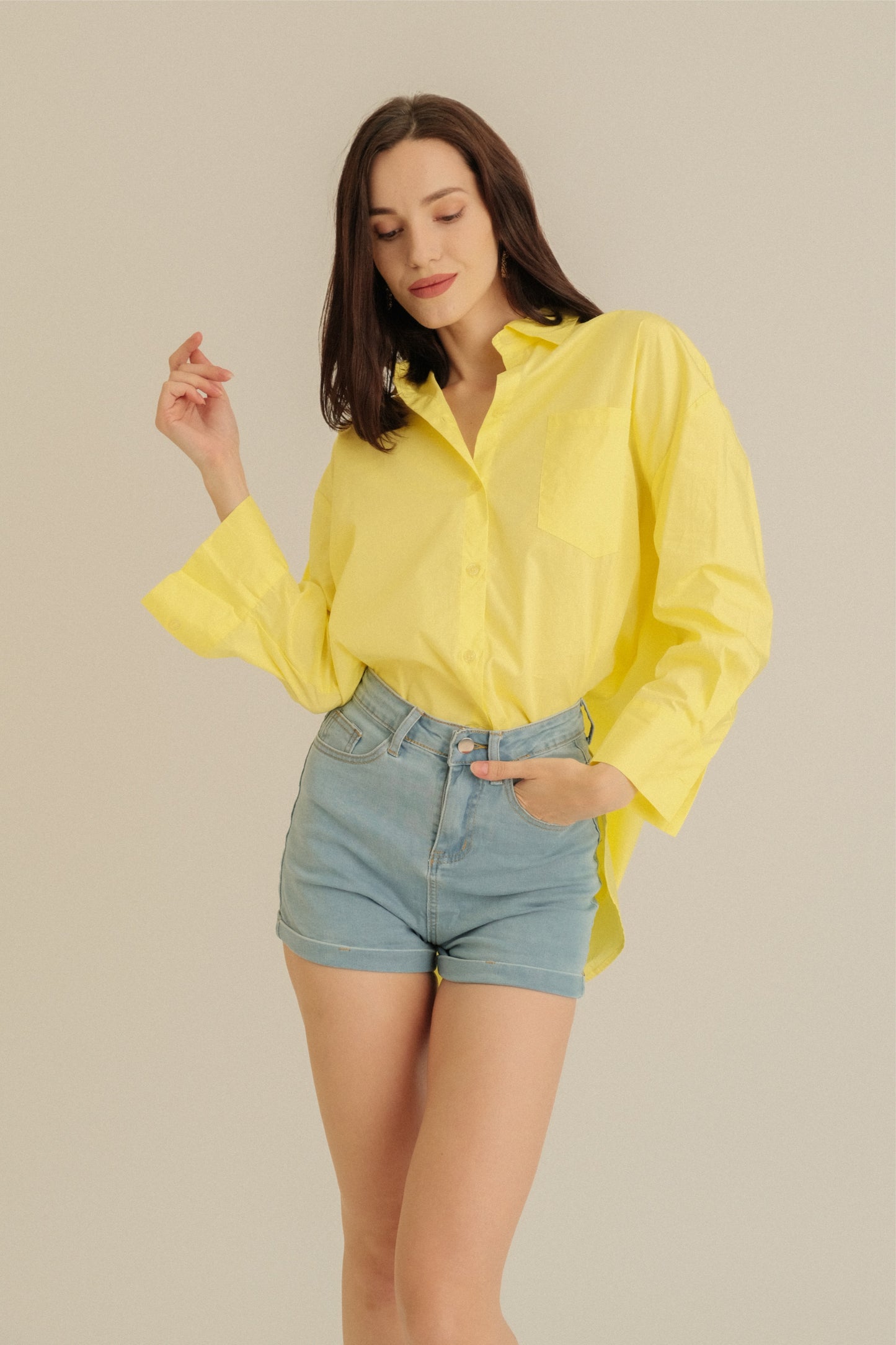 WILLOW TOP IN YELLOW