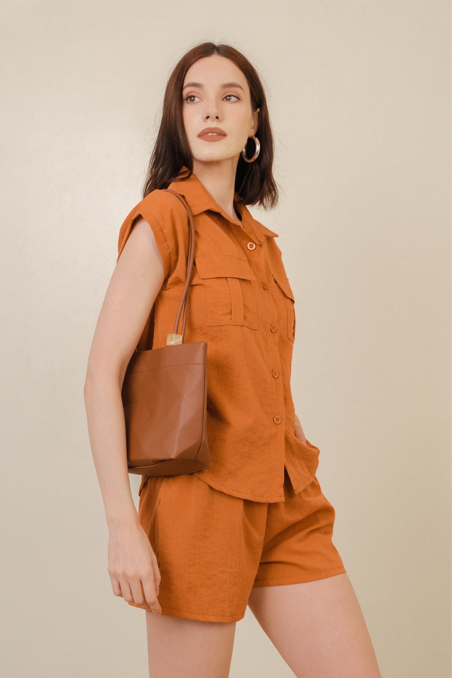 ALL MINE SHOULDER BAG IN BREWED
