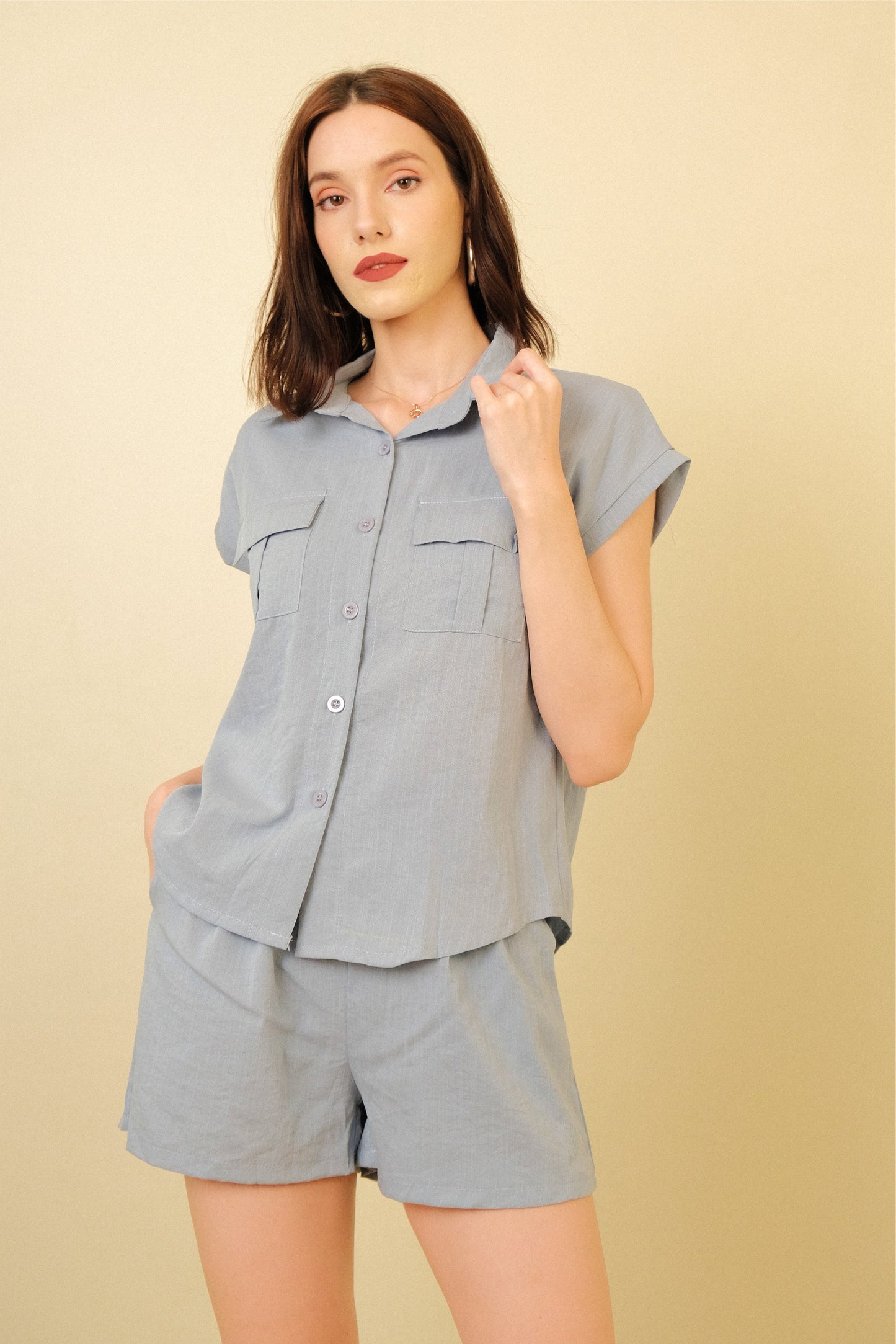 AUDREY COORDINATES IN BABY BLUE