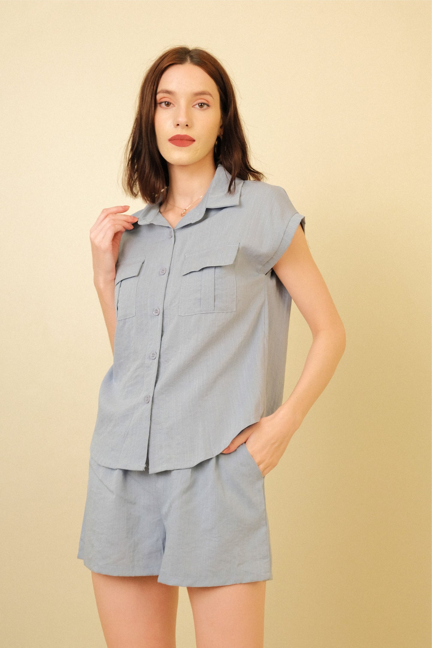 AUDREY COORDINATES IN BABY BLUE