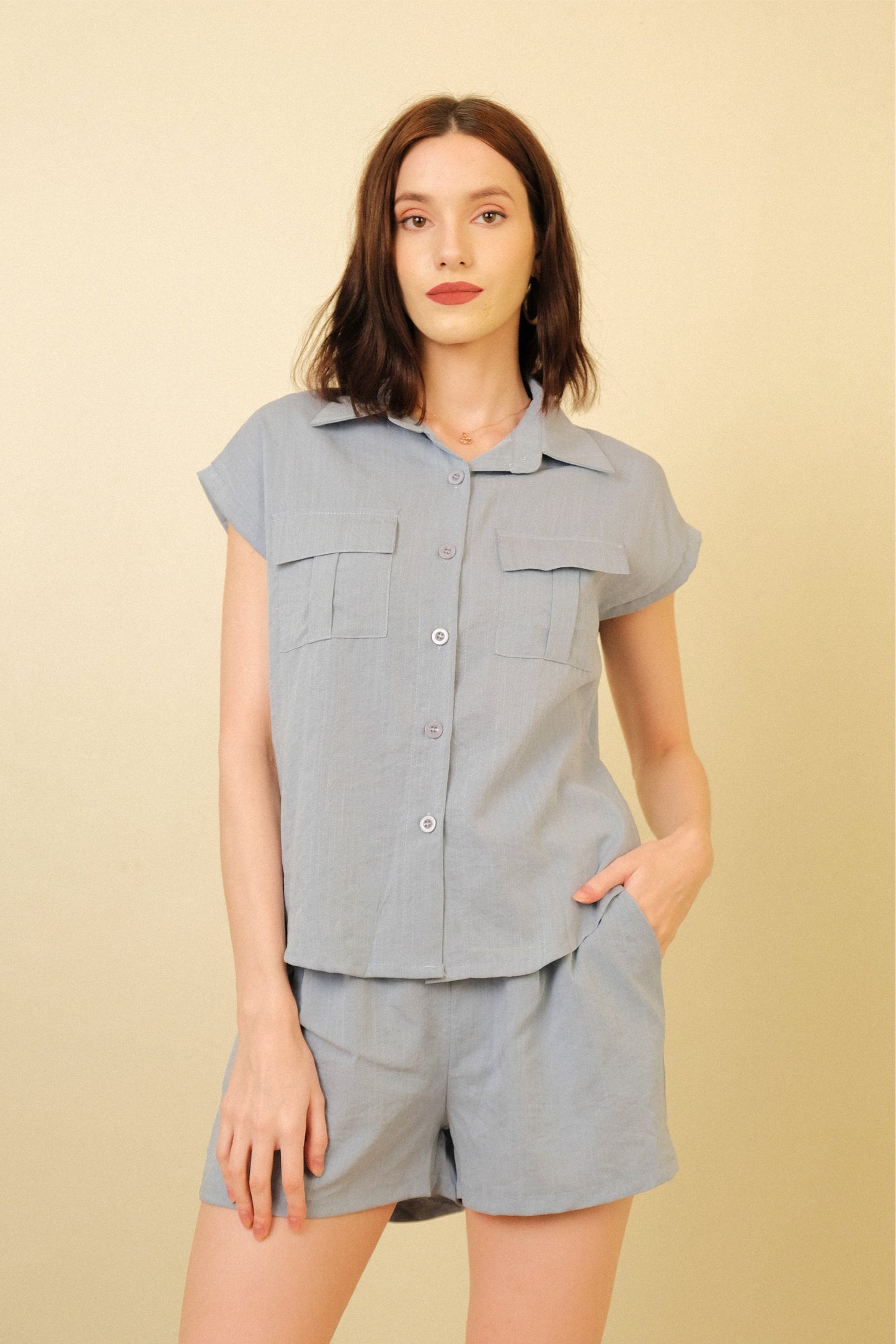 AUDREY COORDINATES IN BABY BLUE