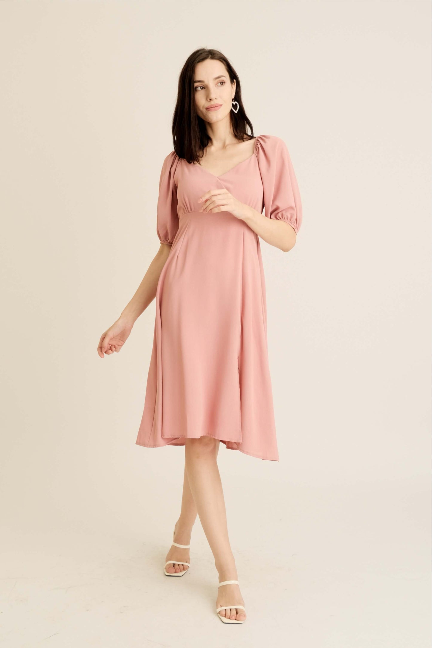 COLLINS DRESS IN ROSEPINK