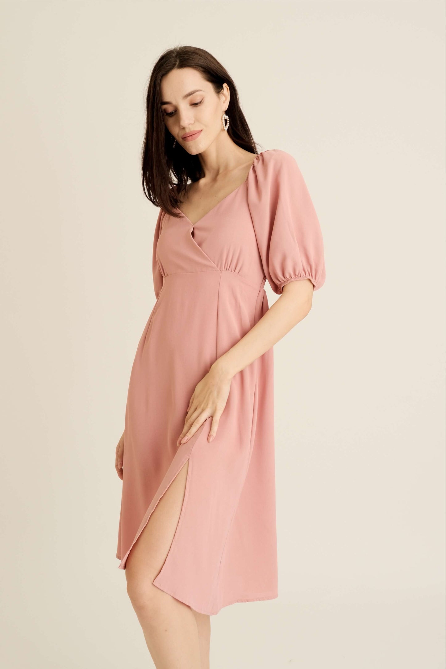 COLLINS DRESS IN ROSEPINK