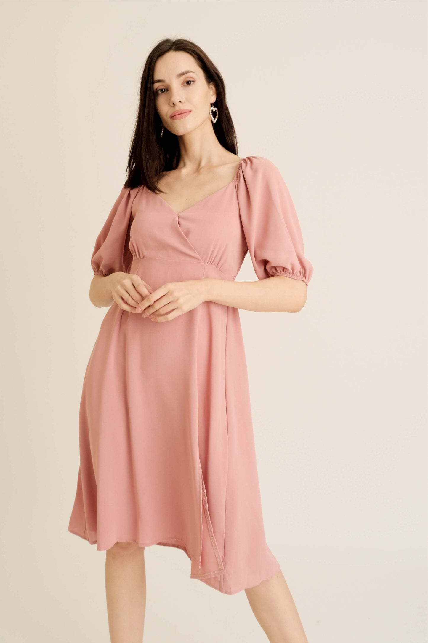 COLLINS DRESS IN ROSEPINK