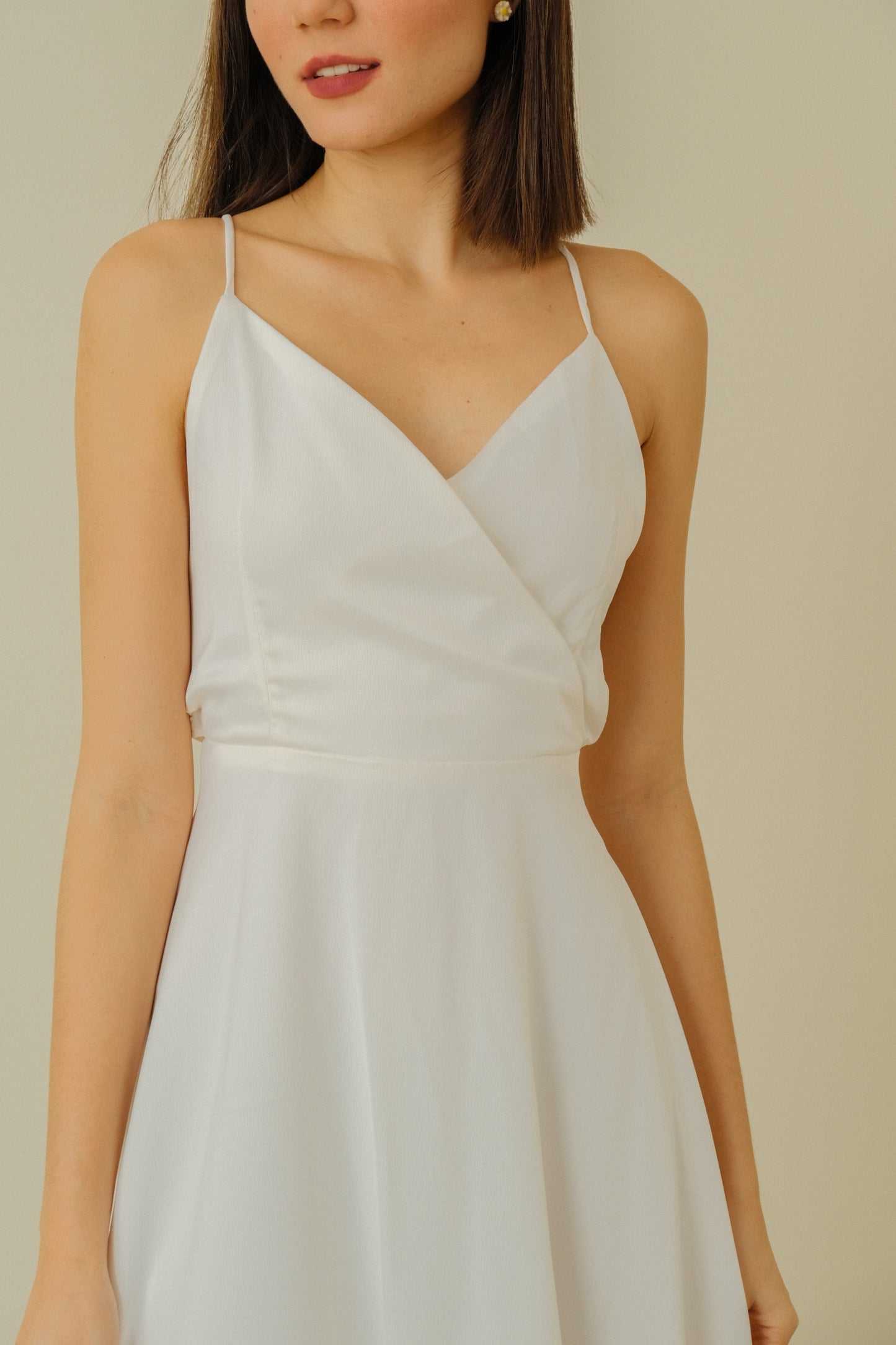ALEYA DRESS IN WHITE