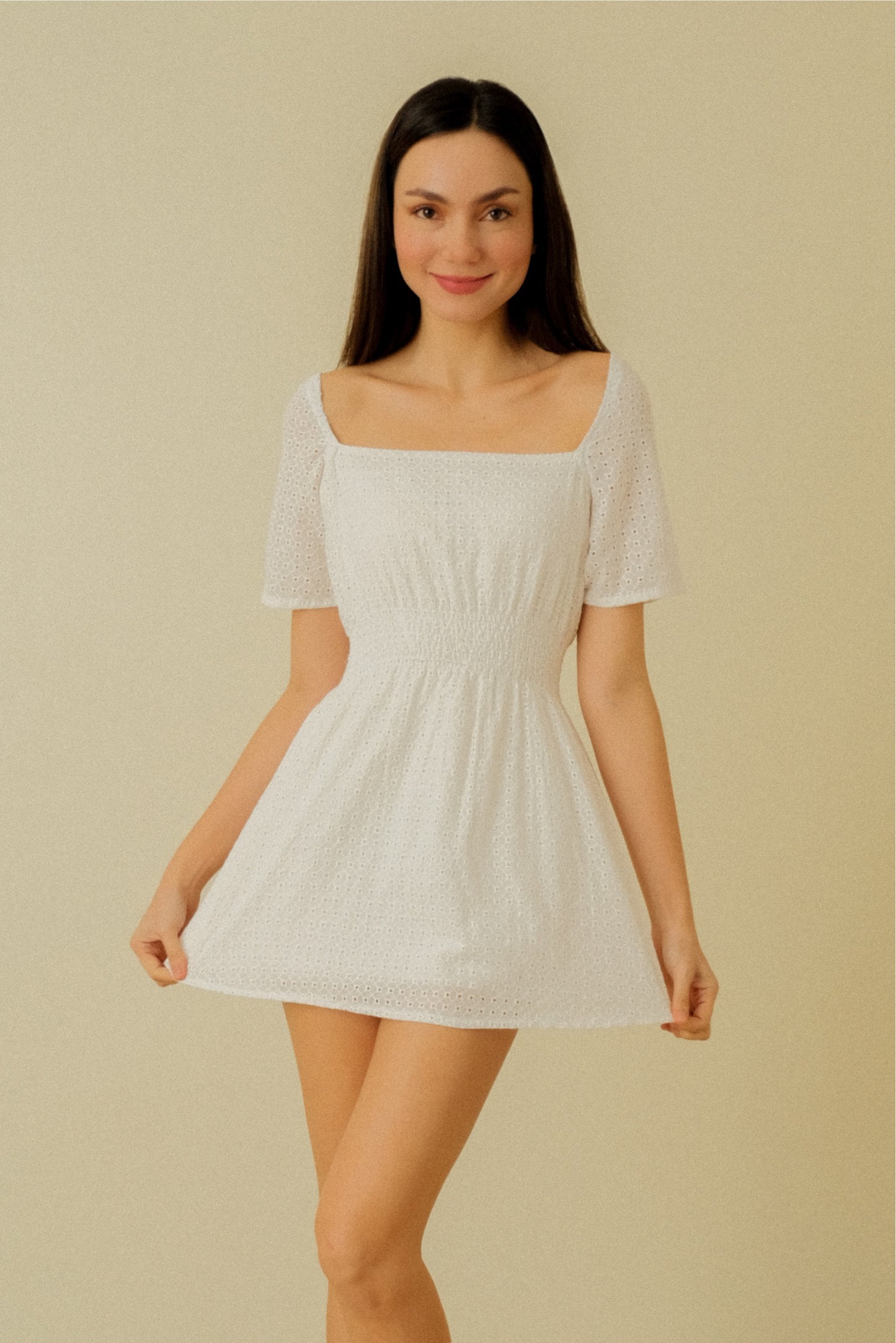 JUREEN DRESS IN WHITE