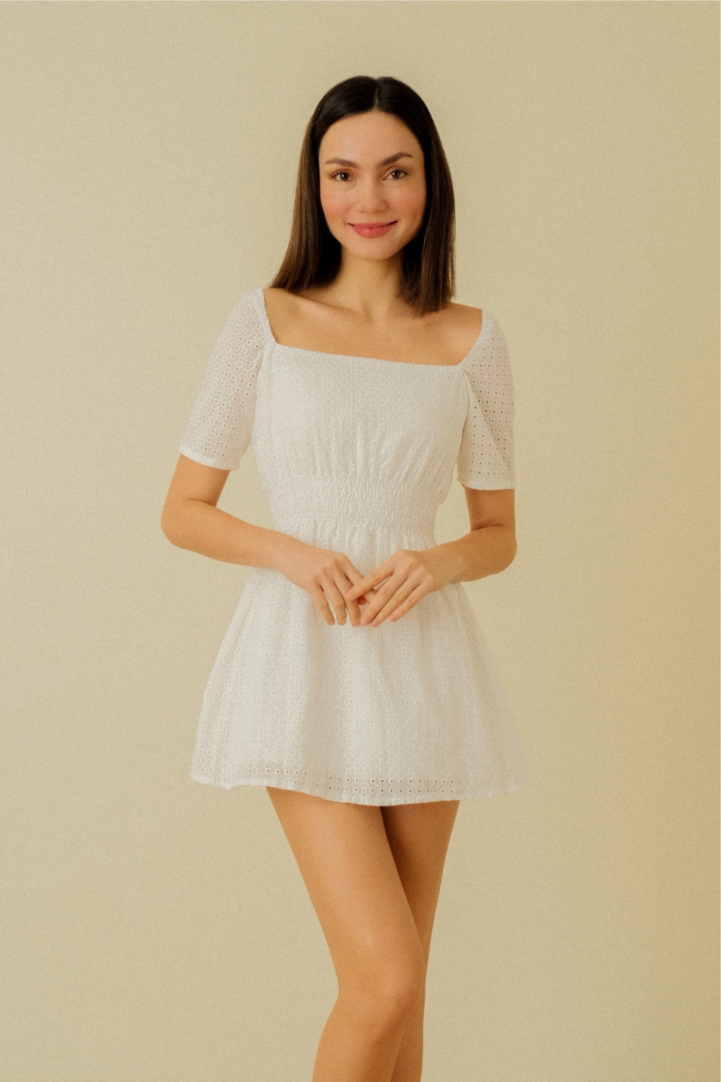 JUREEN DRESS IN WHITE
