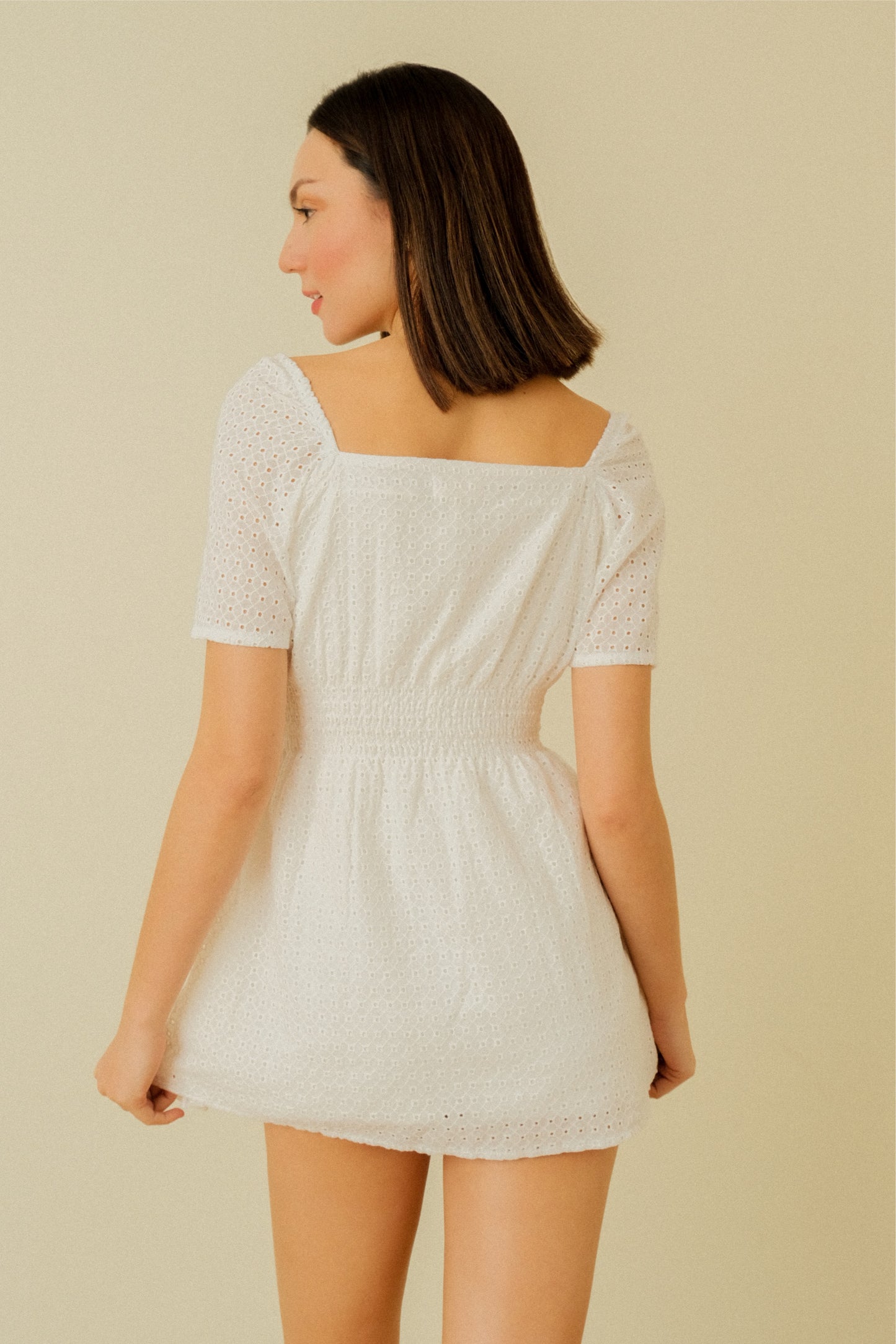 JUREEN DRESS IN WHITE