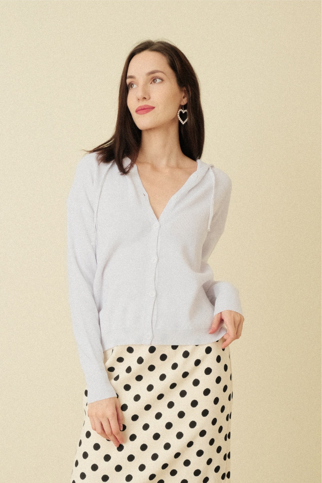 HANS SWEATER IN WHITE