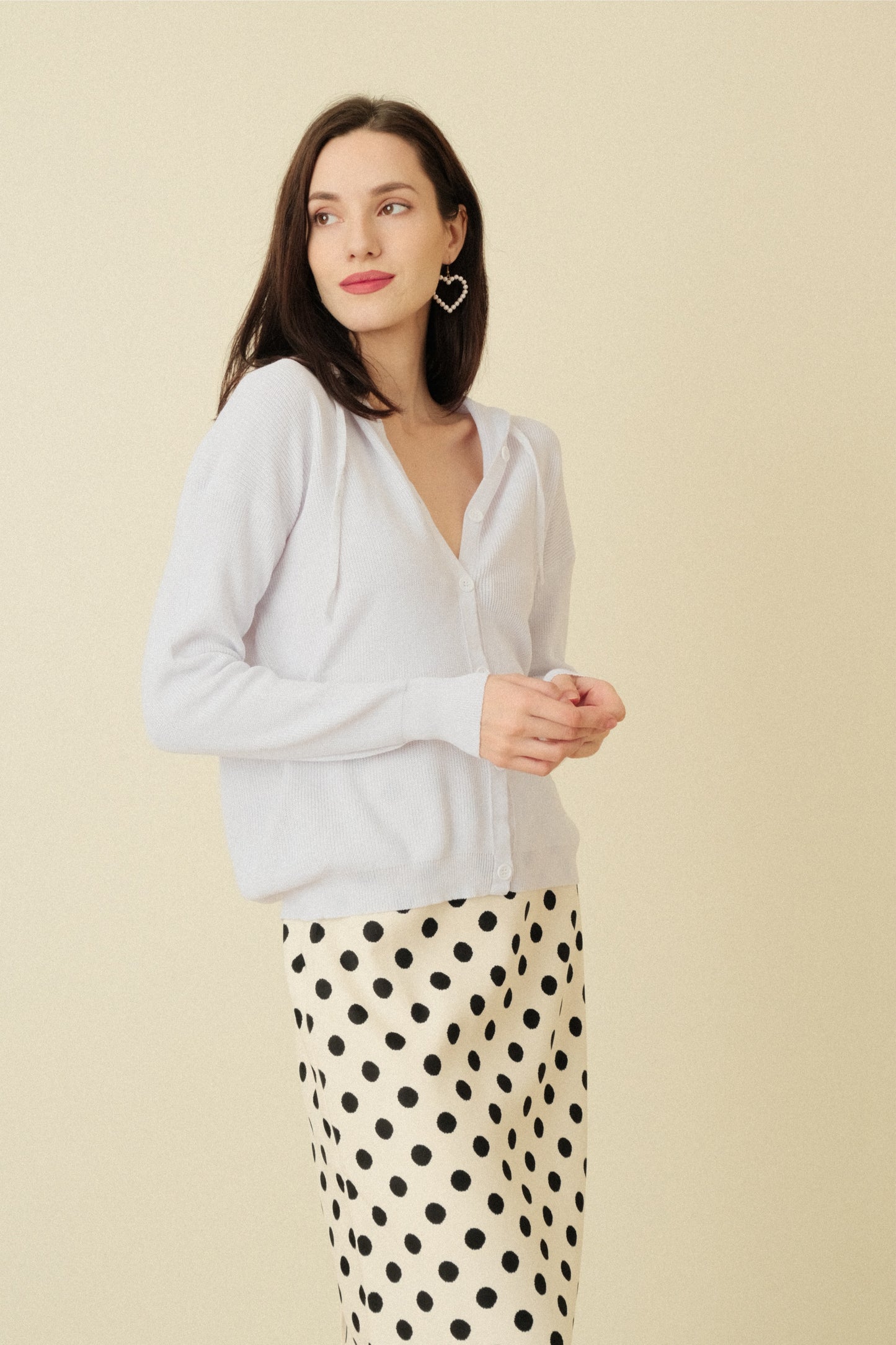 HANS SWEATER IN WHITE