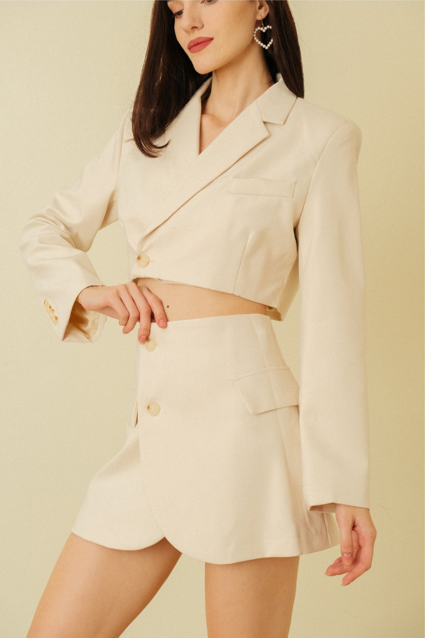ZENDAYA COORDINATES IN CREAM