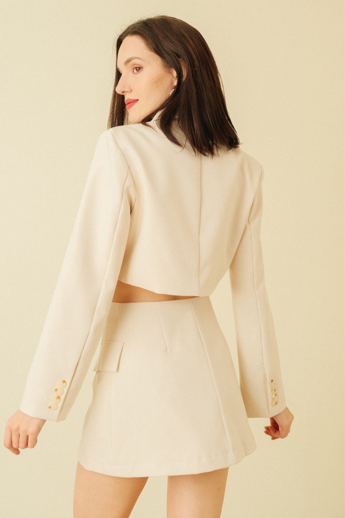 ZENDAYA COORDINATES IN CREAM