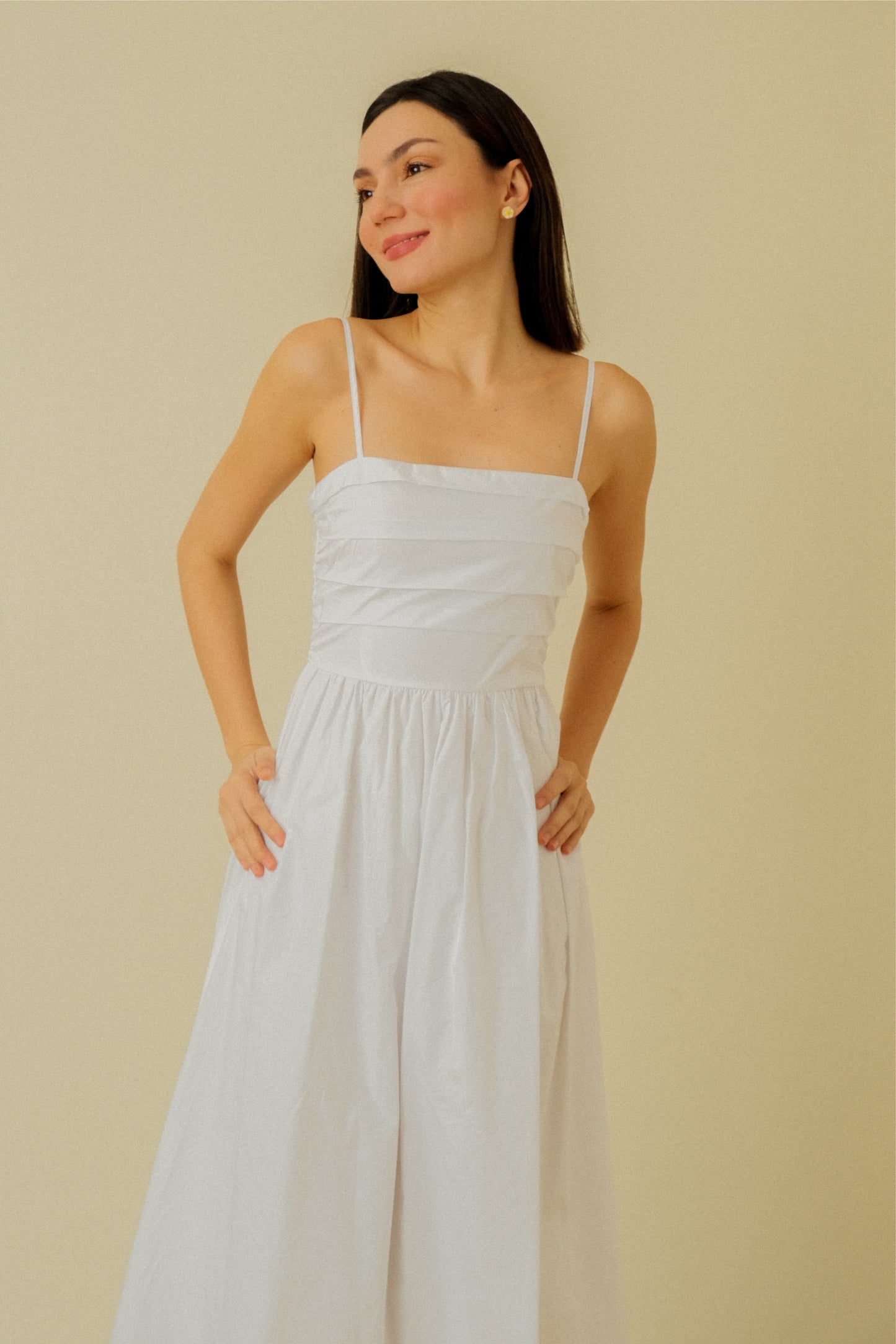DIVINA DRESS IN WHITE