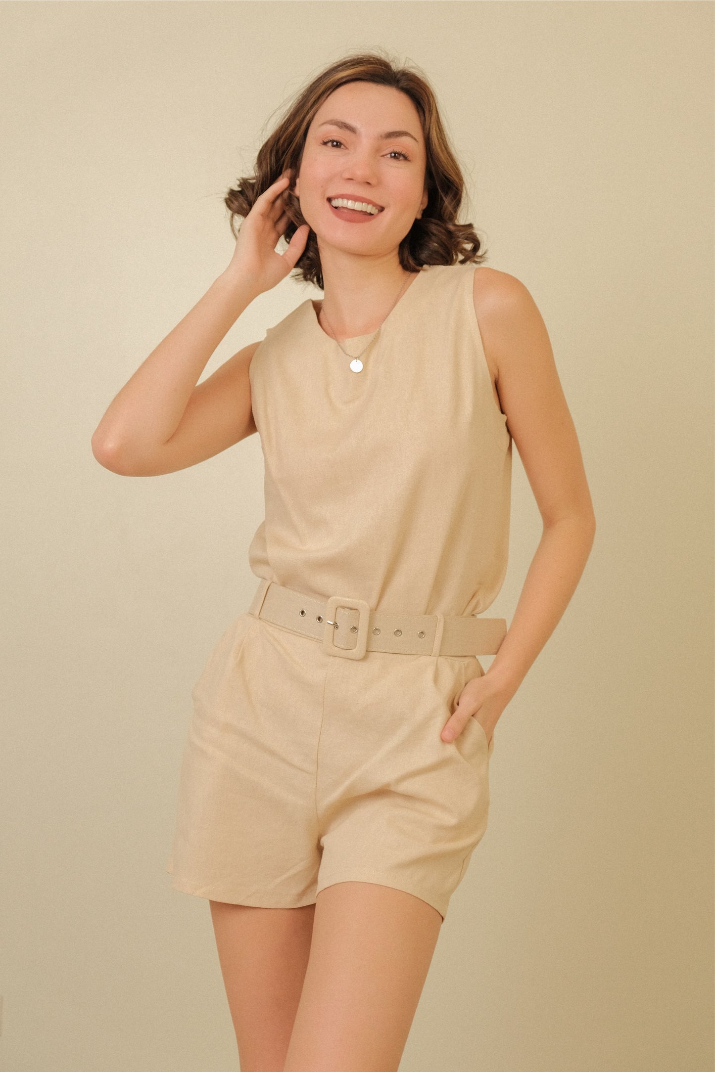 CATHERINE COORDINATES IN LIGHT BEIGE