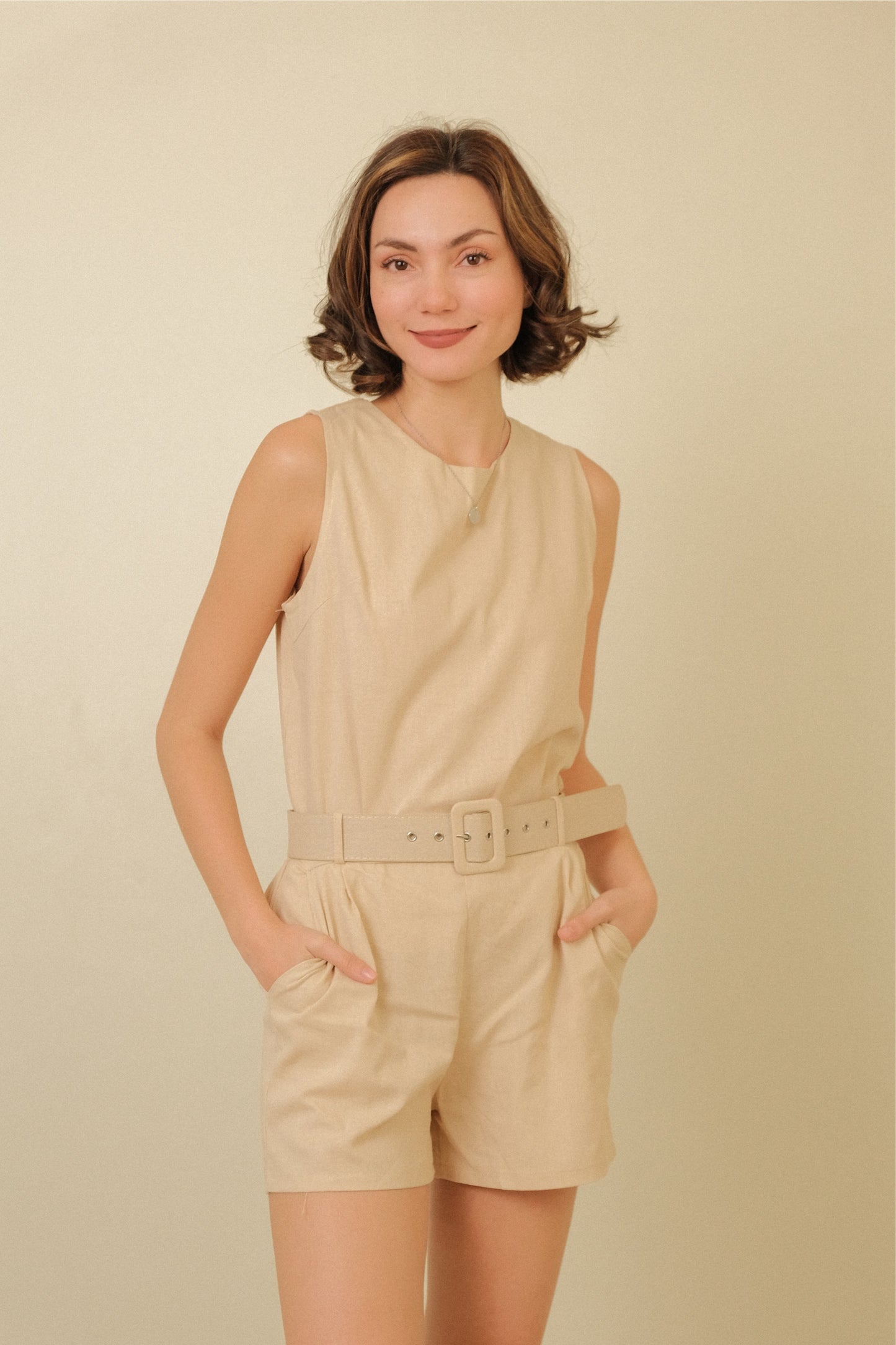 CATHERINE COORDINATES IN LIGHT BEIGE